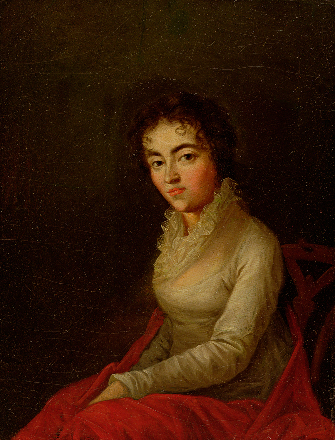 Constanze Mozart (1762-1842), circa 1789, by her brother-in-law, Joseph Lange (1751-1831). Oil on canvas. The Hunterian, University of Glasgow, Scotland. Photo: © Hunterian Museum & Art Gallery / Bridgeman Images
