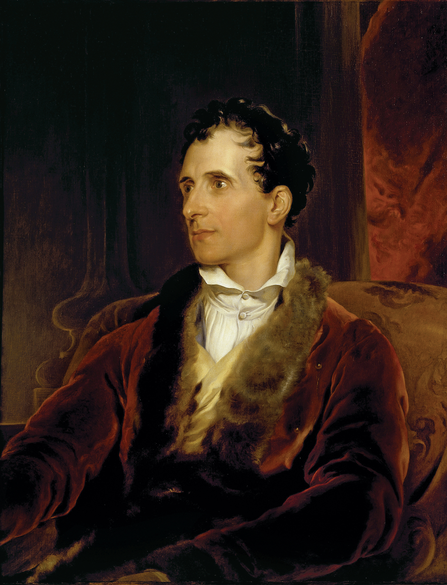Thomas Lawrence (1769-1830), Antonio Canova, Marchese d’Istria, 1815-19. Oil on canvas, 92 x 72 cm. The Devonshire Collections, Chatsworth. Photo: Reproduced by permission of Chatsworth Settlement Trustees / Bridgeman Images