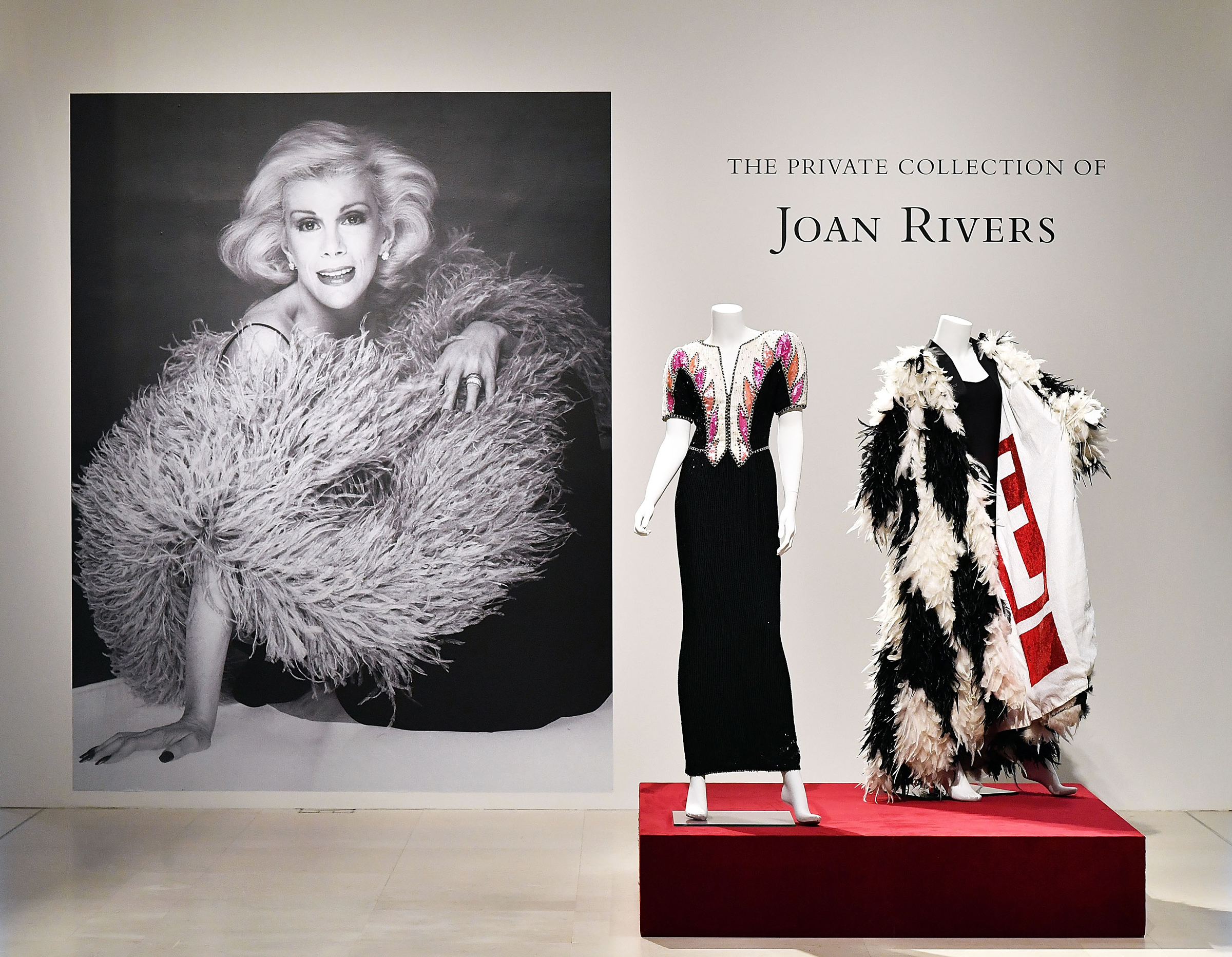The Private Collection of Joan Rivers at Christie's, New York, 2016. Photograph by Slaven Vlasic/Getty Images