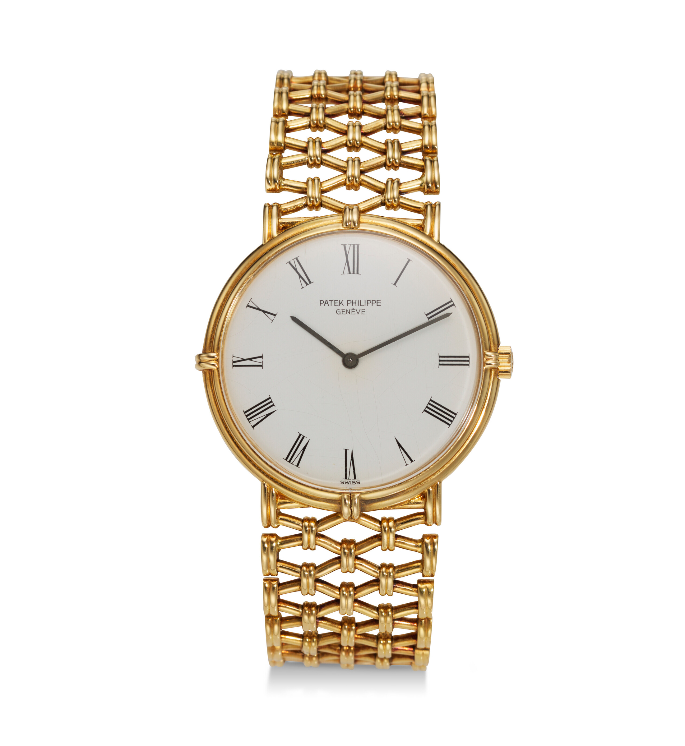 Patek Philippe, Calatrava Ref. 3821/1, c. 1985. Sold for $13,860 in Watches Online on 9 June 2023 at Christie's online