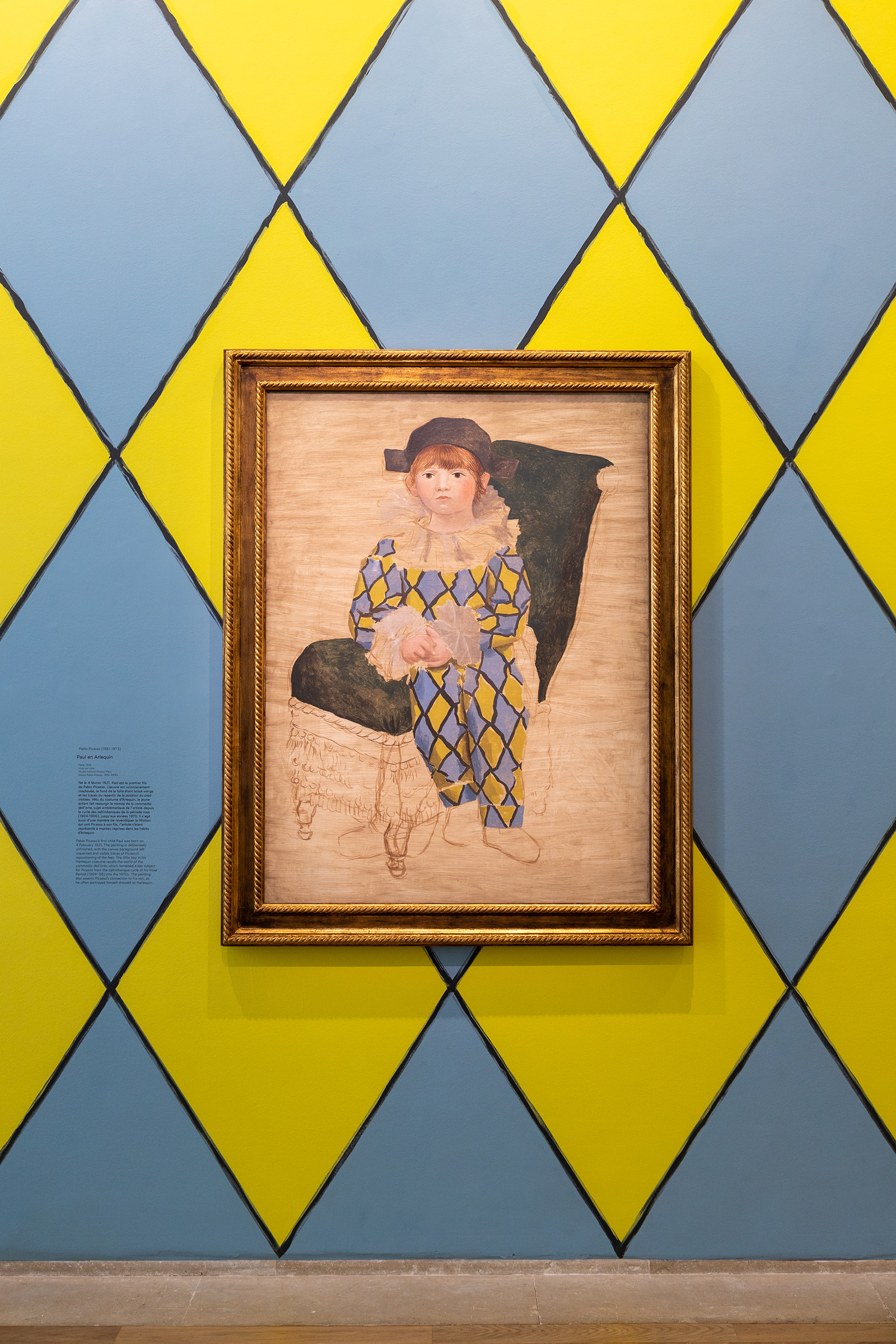 Pablo Picasso (1881-1973), Paul en Arlequin, 1924. Photo: © Musée National Picasso-Paris, Voyez-Vous (Vinciane Lebrun). Artwork: © Succession Picasso/DACS, London 2023