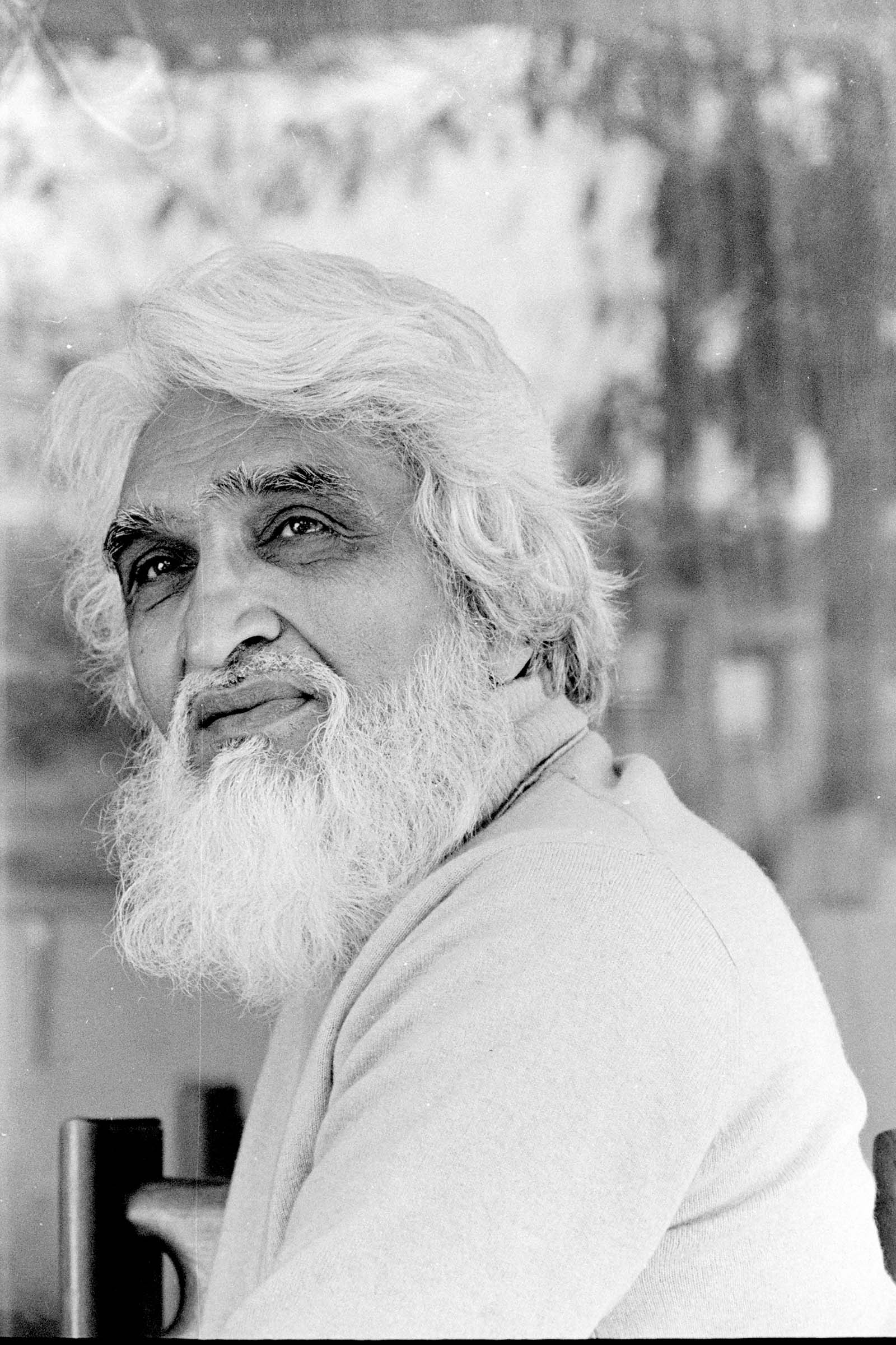 Maqbool Fida Husain, New Delhi, India, 1981. Getty Images / Sondeep Shankar