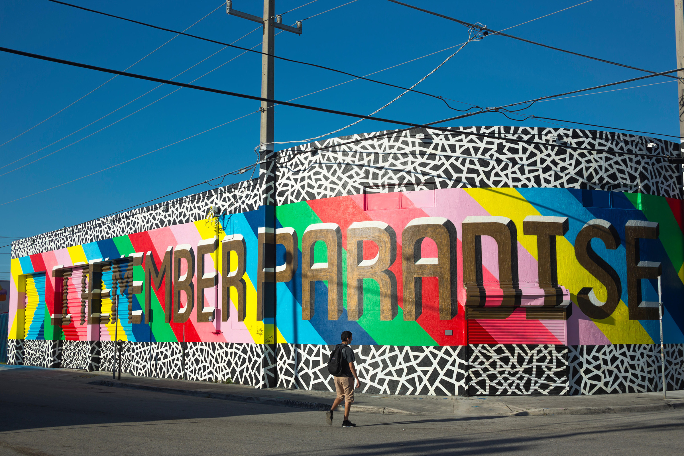 I Remember Paradise by Lakwena Maciver, part of the Women on the Walls project at Wynwood Walls, Miami, in 2013