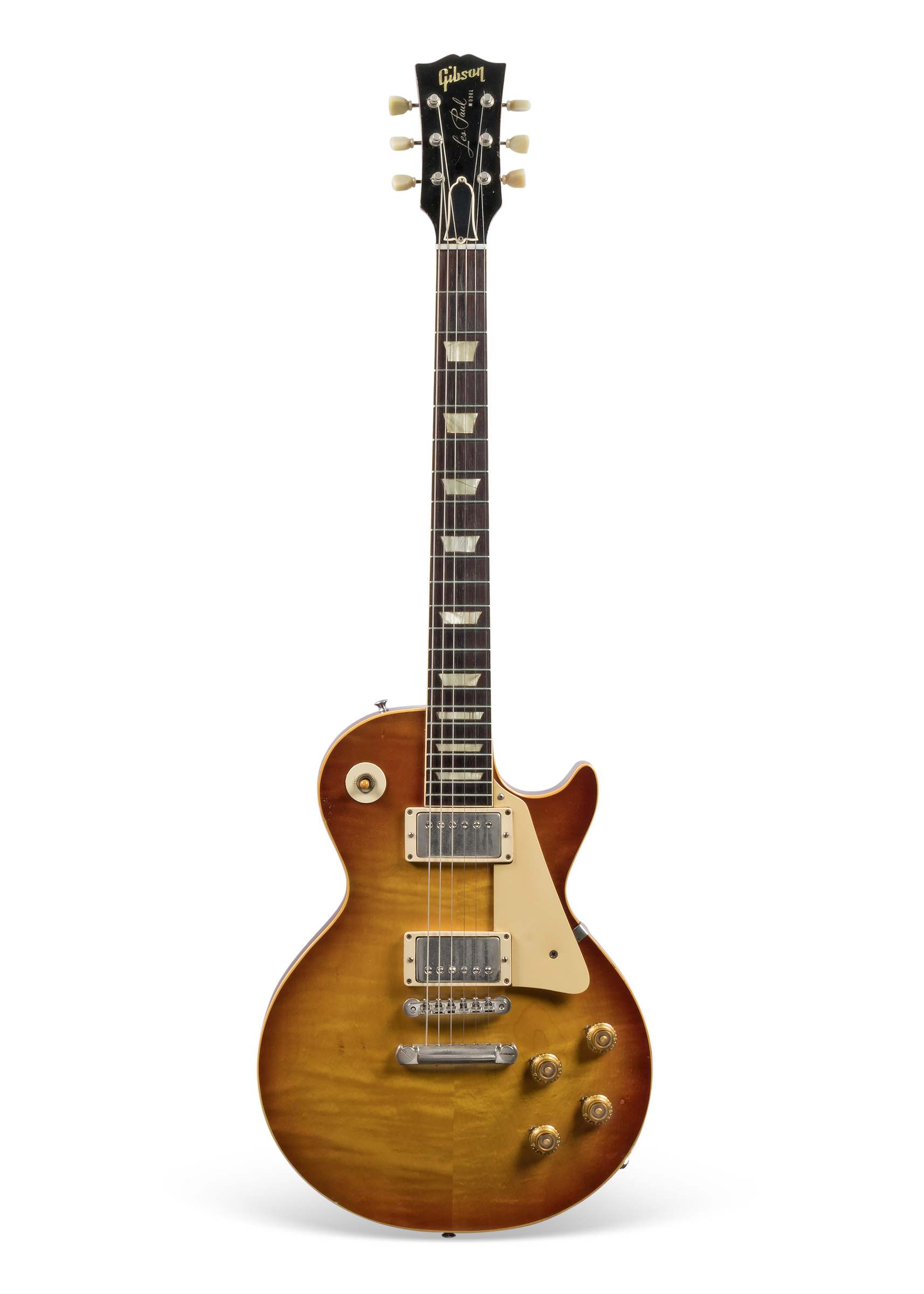 Gibson Incorporated, Kalamazoo, Michigan, 1959. A solid-body electric guitar, Les Paul Standard, offered in The Mark Knopfler Guitar Collection on 31 January 2024 at Christie's in London