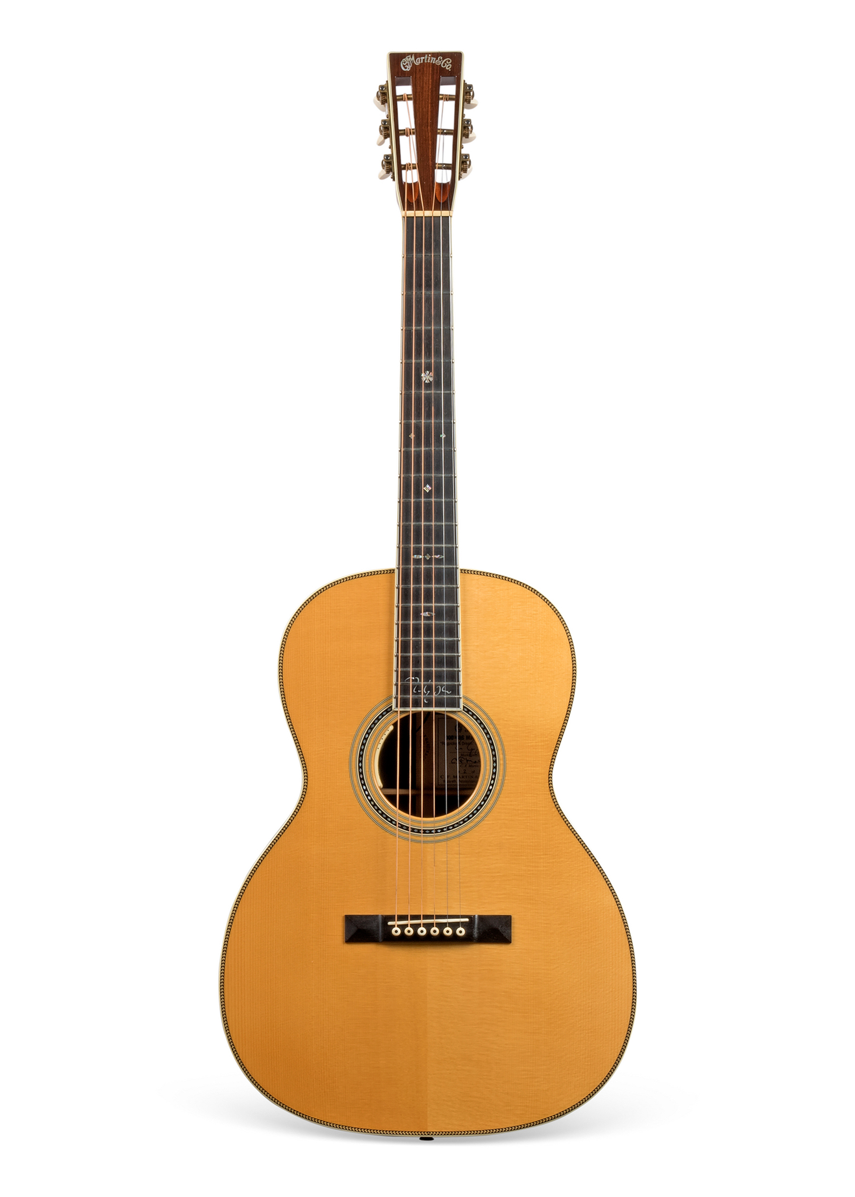 C.F. Martin and Company, Nazareth, Pennsylvania, 2006. An acoustic guitar, 000-40S, Mark Knopfler Signature Model, offered in The Mark Knopfler Guitar Collection on 31 January 2024 at Christie's in London