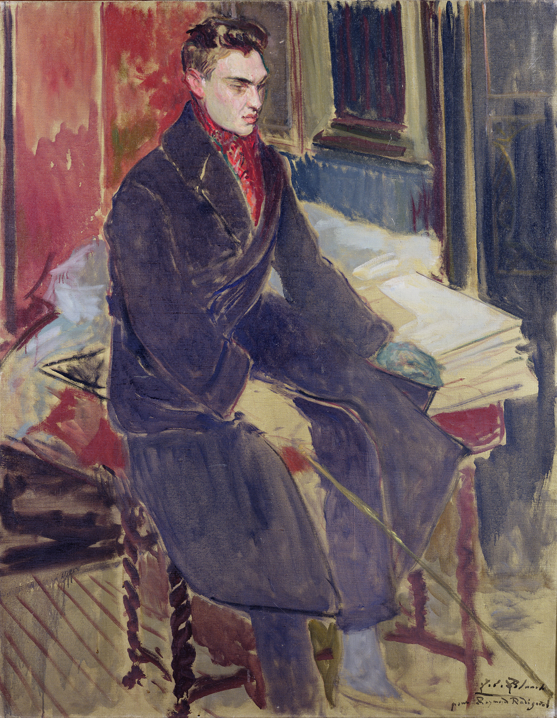 Jacques-Emile Blanche, Portrait of Raymond Radiguet, 1922, Musee des Beaux-Arts, Rouen, France