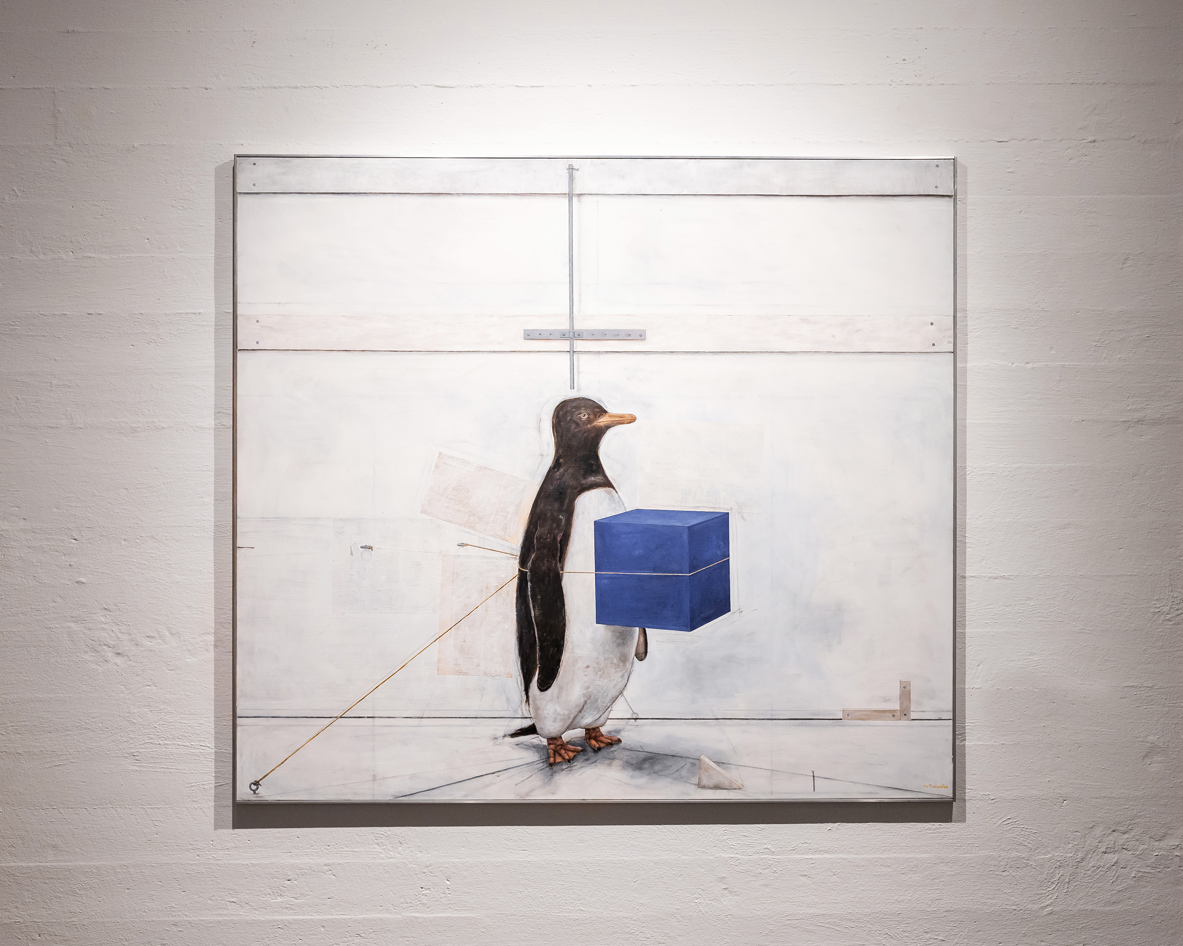 PG Thelander, Pingvin 7, 1981-82, part of the Stahl Collection, Sweden