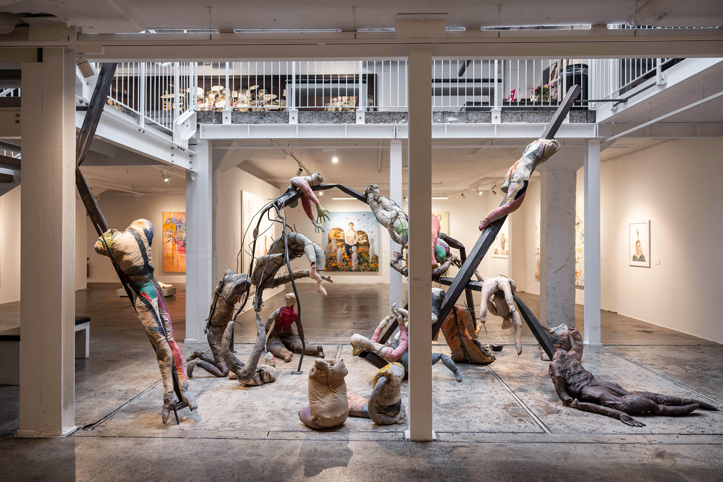 Eva Mag, Rotvalta (Uprooted), 2019-20, a site-specific artwork commissioned for the Stahl Collection