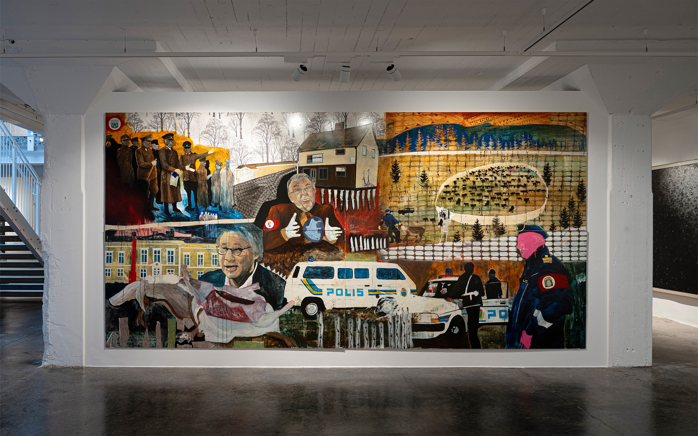 Anders Sunna, Area Infected, 2014, part of the Stahl Collection, Sweden