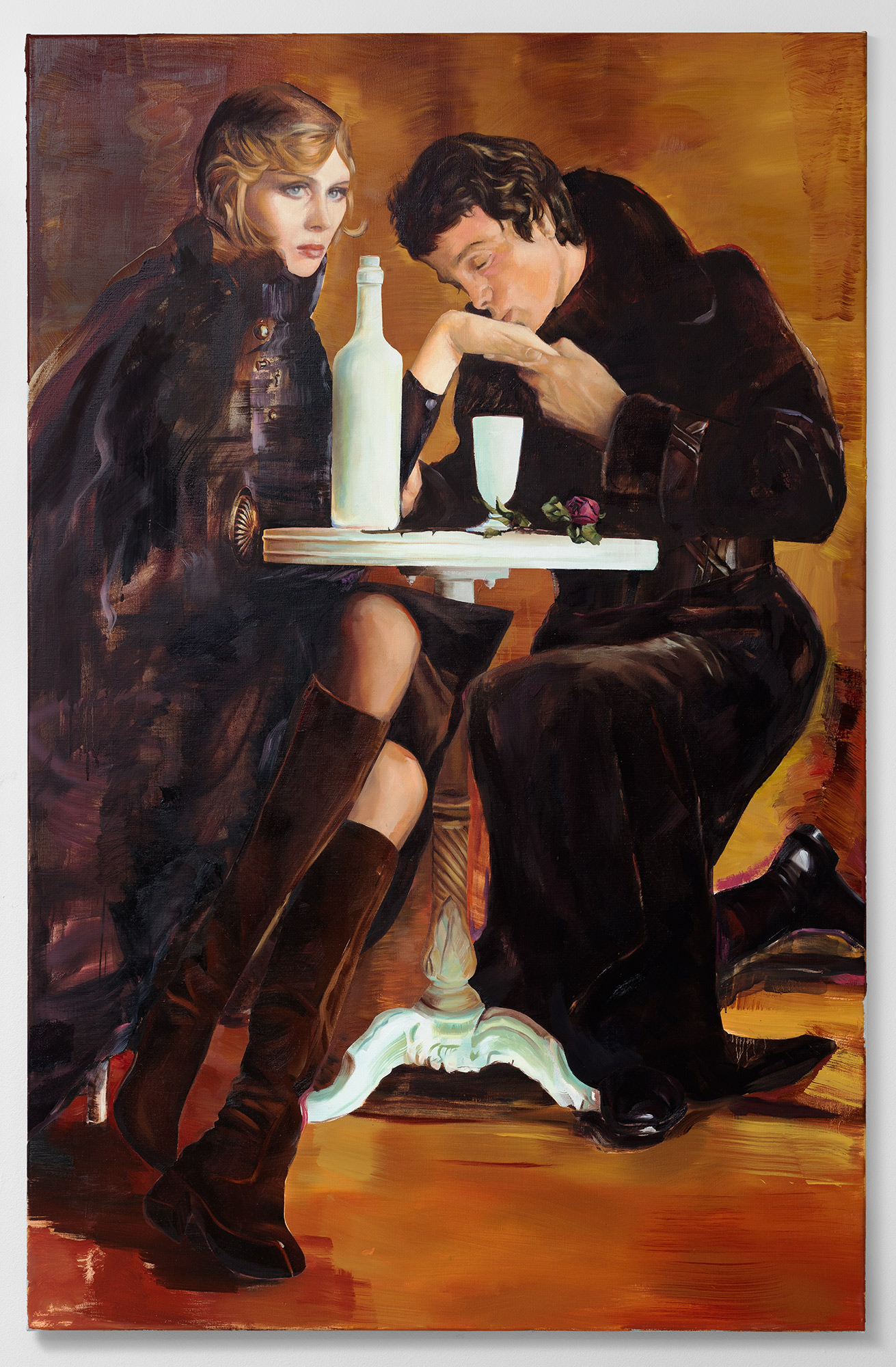 Paulina Olowska, Seductress, 2020, from the exhibition Visual Persuasion: Paulina Olowska at the Fondazione Sandretto Re Rebaudengo in Turin