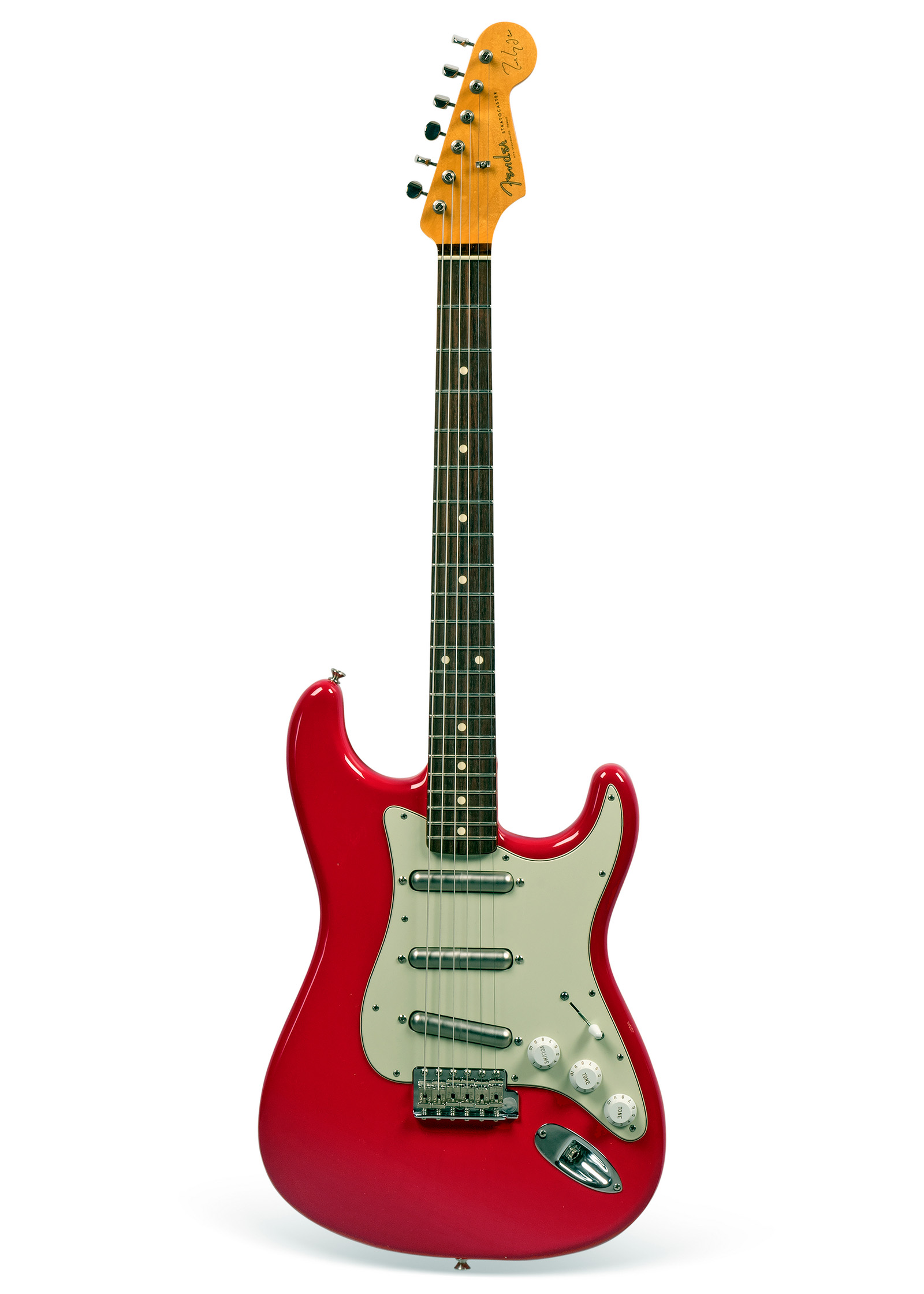 Fender Musical Instruments, Corona, California, 2010. A solid-body electric guitar, Mark Knopfler Signature Stratocaster, offered in The Mark Knopfler Guitar Collection on 31 January 2024 at Christie's in London
