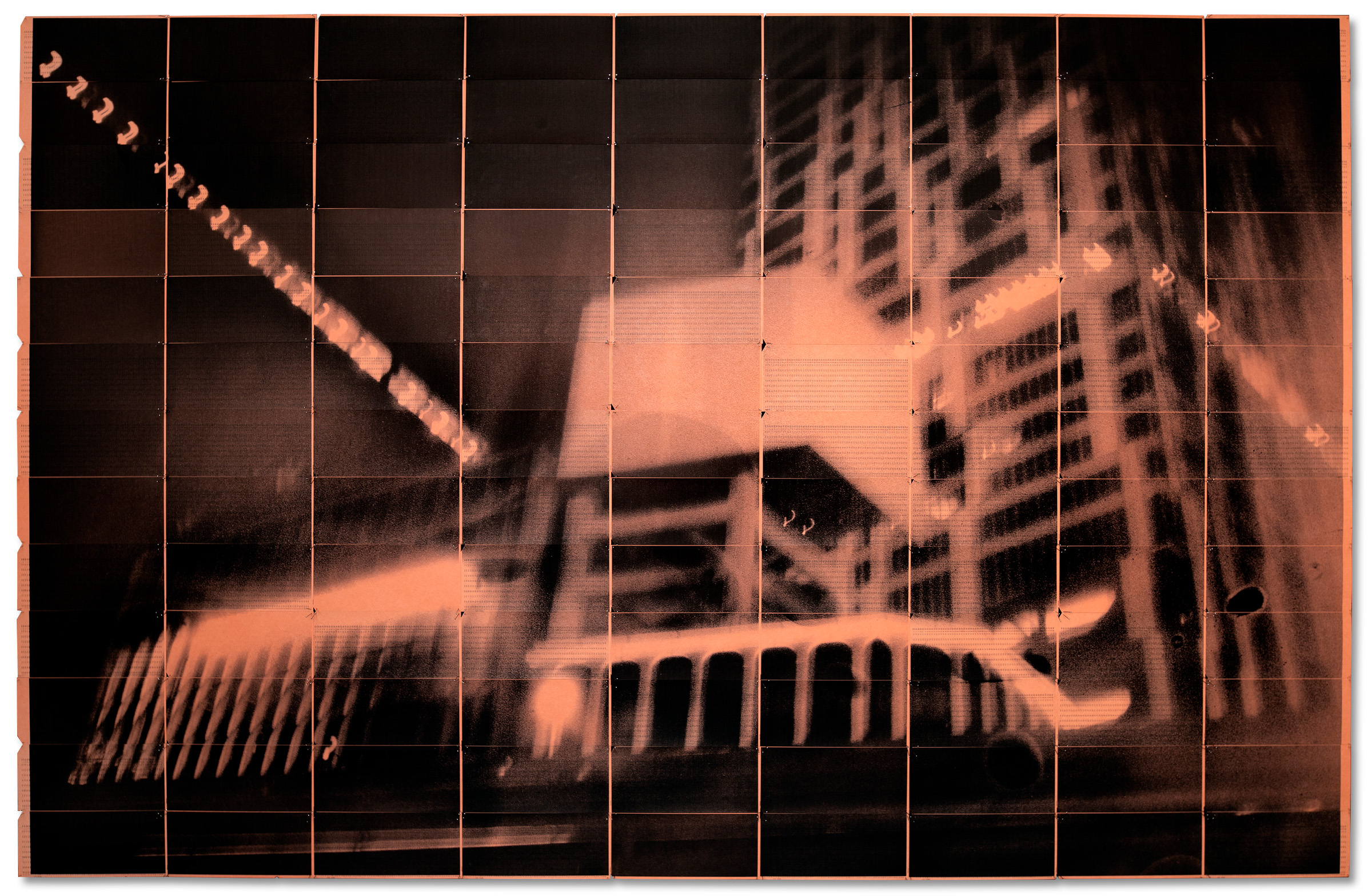 Antony Cairns, IBM PVG(shanghai)023, 2024, offered in We are the Future: Knocking on Heaven's Door, until 14 February at Christie's in London