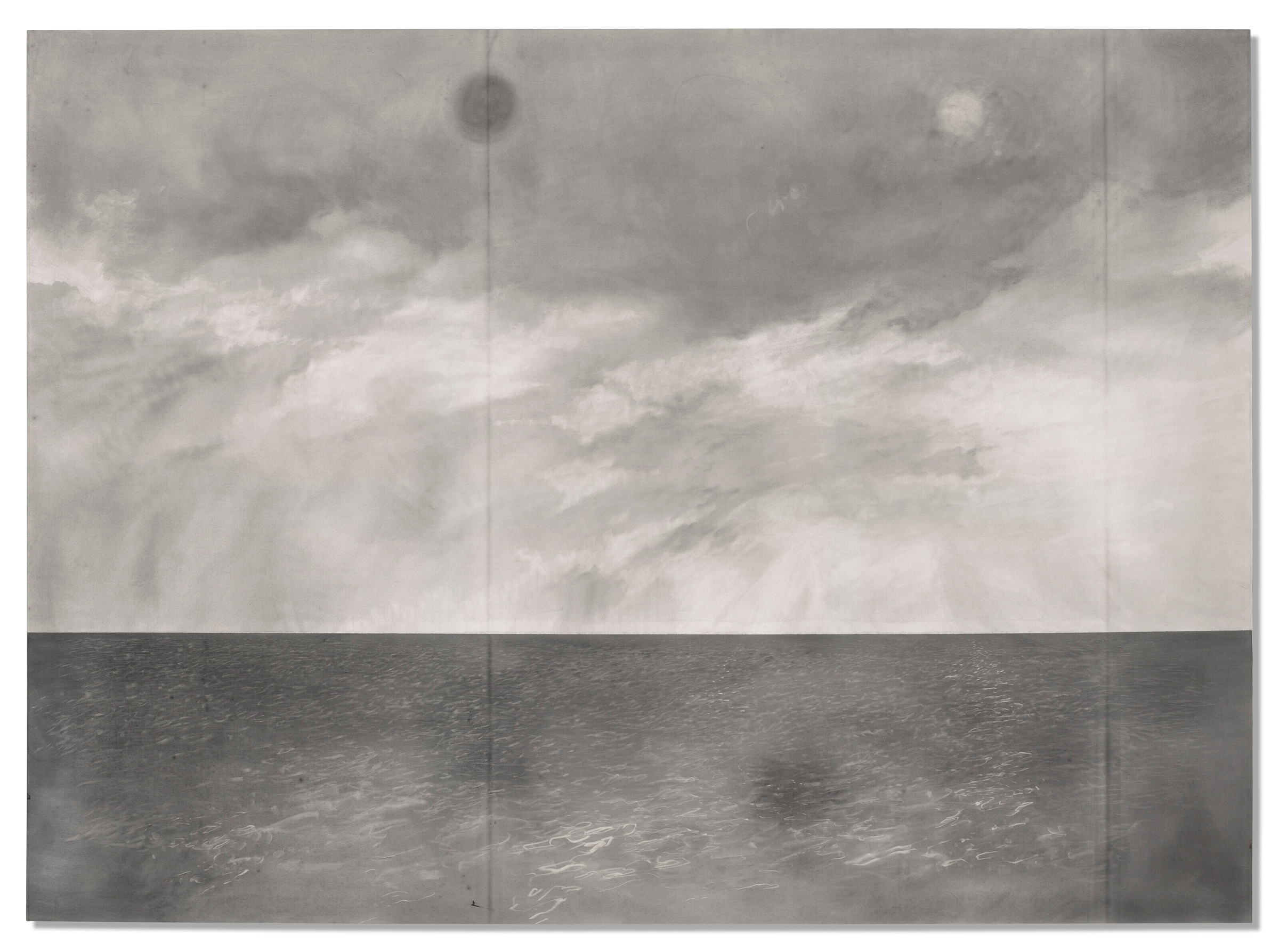 Nidhal Chamekh, Sans Titre (La Mer) (Untitled (The Sea)), 2016, offered in Spectres Visibles, a selling exhibition, until 29 February 2024 at Christie's in Paris
