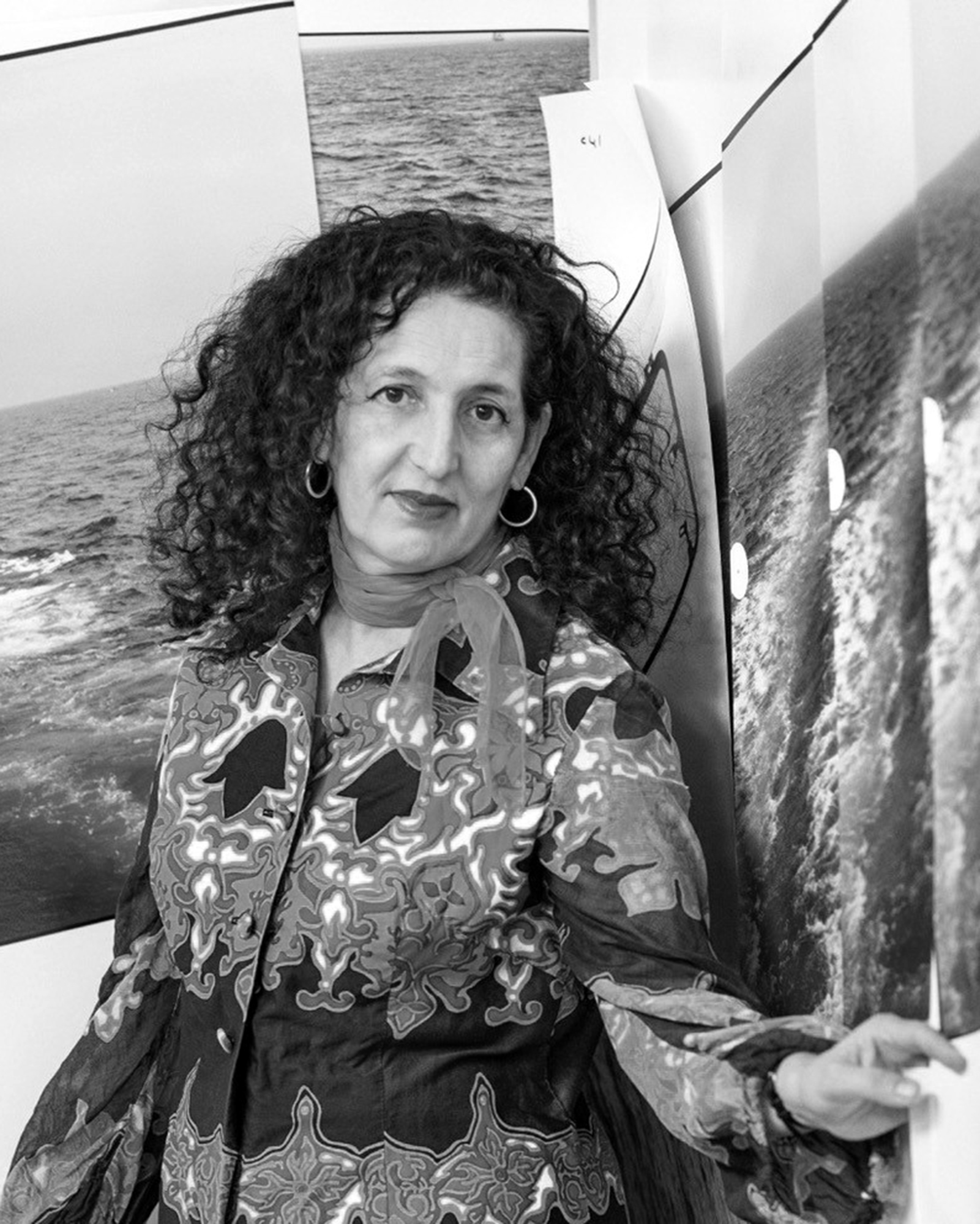 Zineb Sedira, who has said that her work must be 'anchored in some kind of reality'