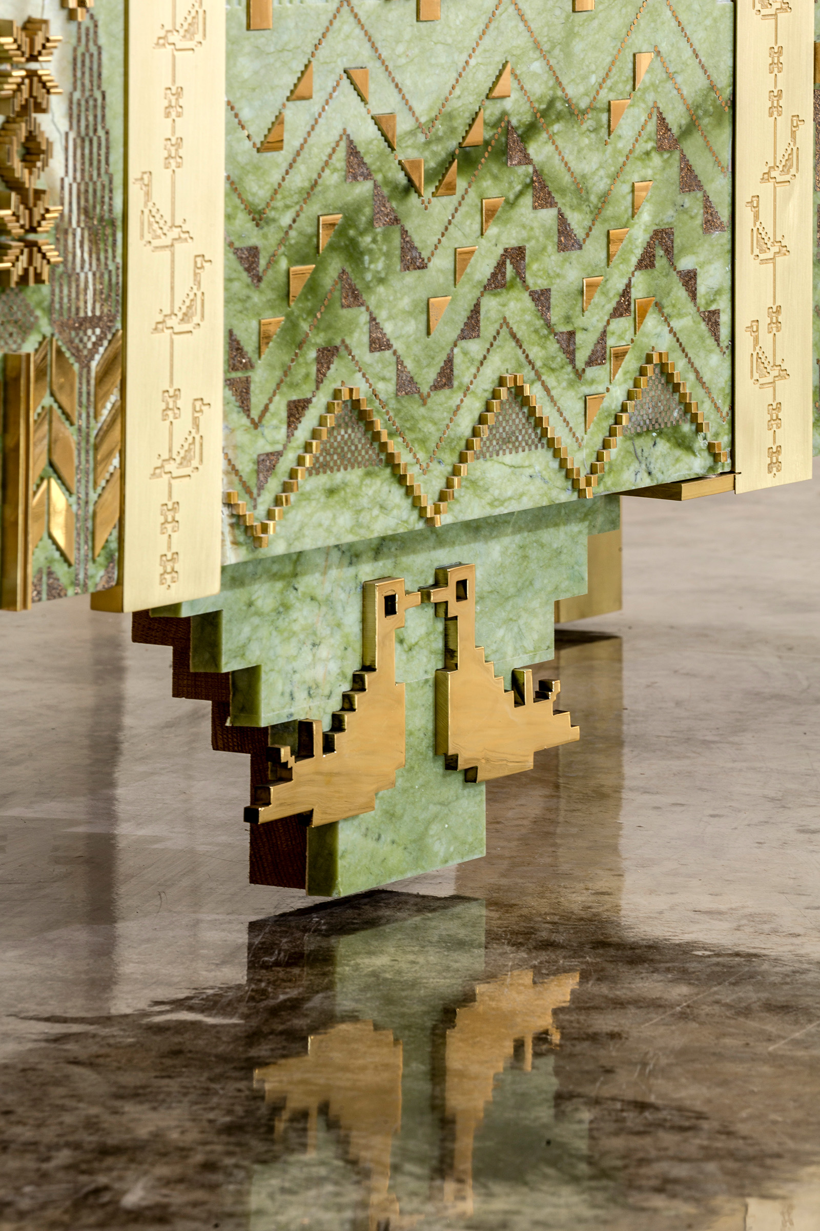 Naqsh Collective, bridal chest, 2023