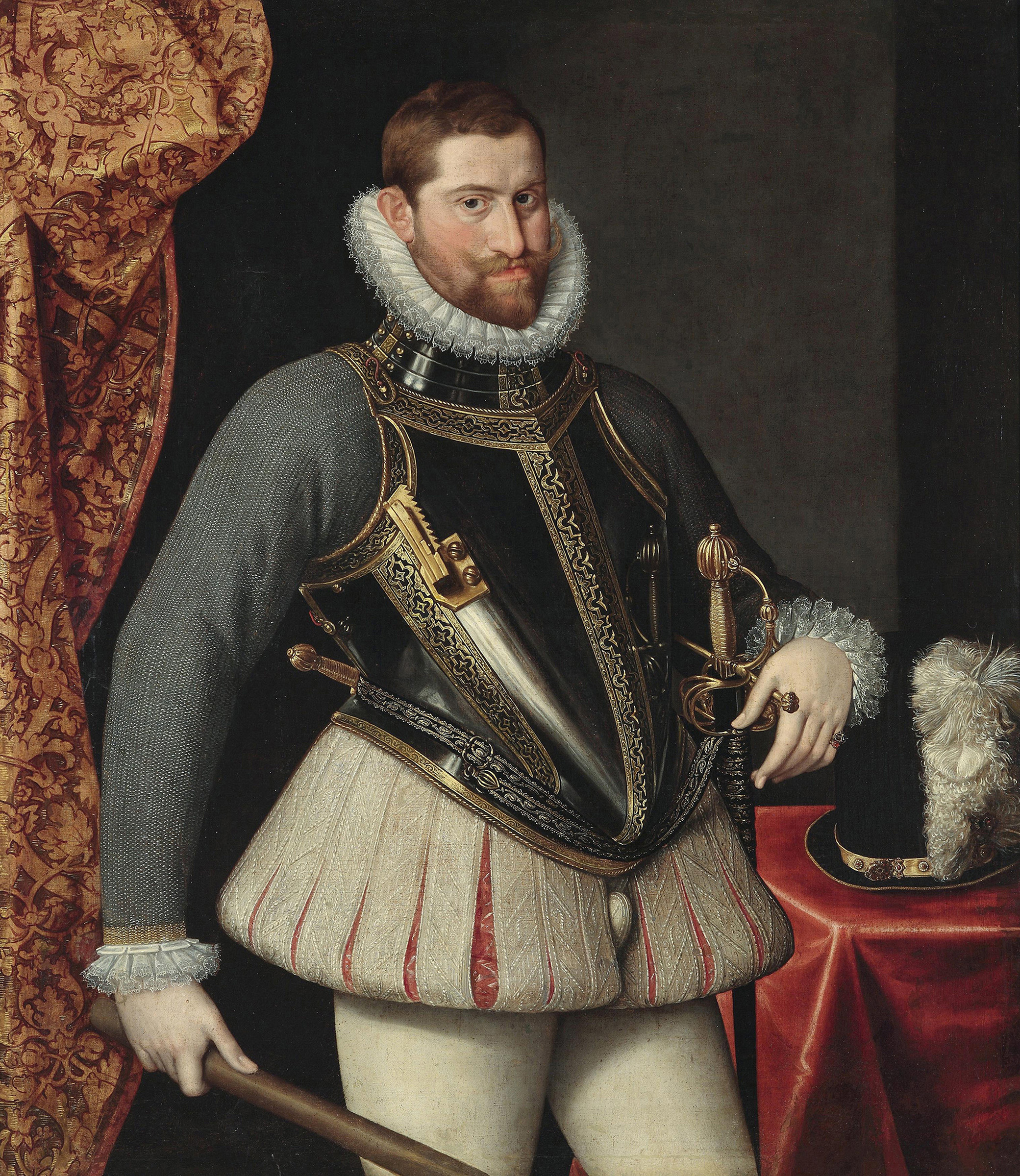 Martino Rota, Portrait of Rudolf II of Austria, Holy Roman Emperor, 16th century