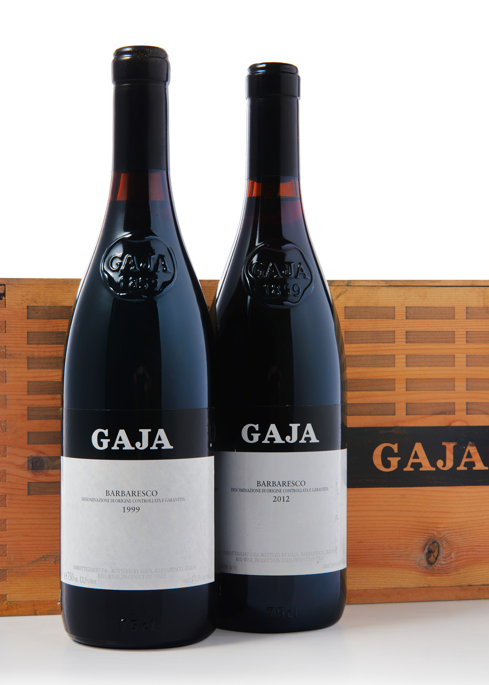 Barbaresco, Gaja, 1999 and 2012, offered in Le Gavroche Part II: The Wine Cellar on 10-24 April 2024 at Christie's Online