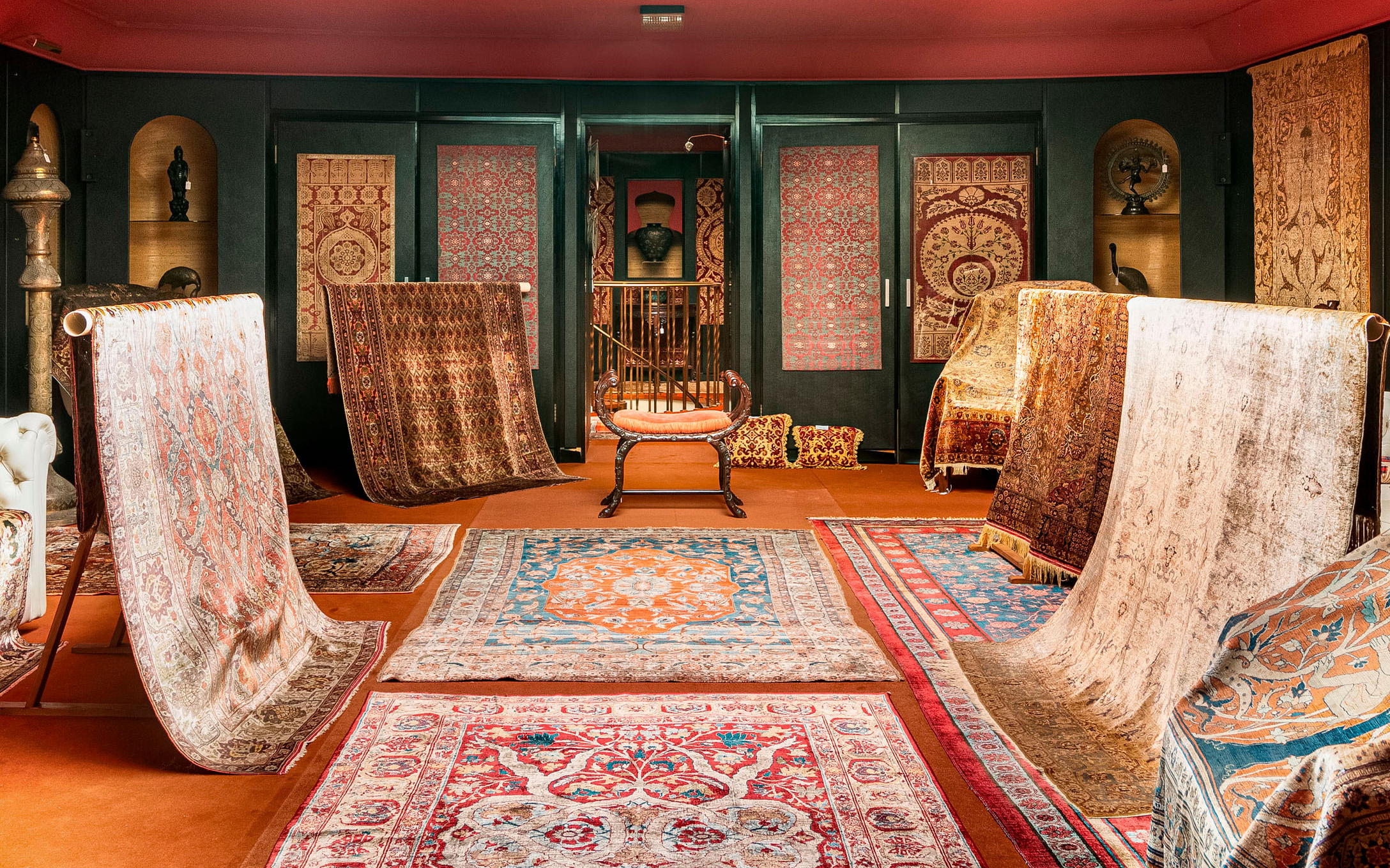 Sultans of Silk: The George Farrow Collection, offered in Art of the Islamic and Indian Words including Rugs and Carpets