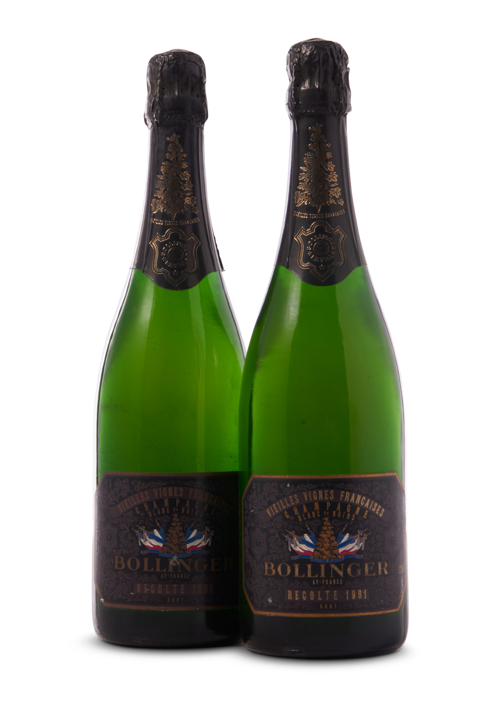 Bollinger, Vieilles Vignes Francaises 1981. 2 bottles (75cl) per lot, offered in A Legacy Preserved: The Last Treasures of The Avery Collection on 6 and 7 June 2024 at Christie's in London