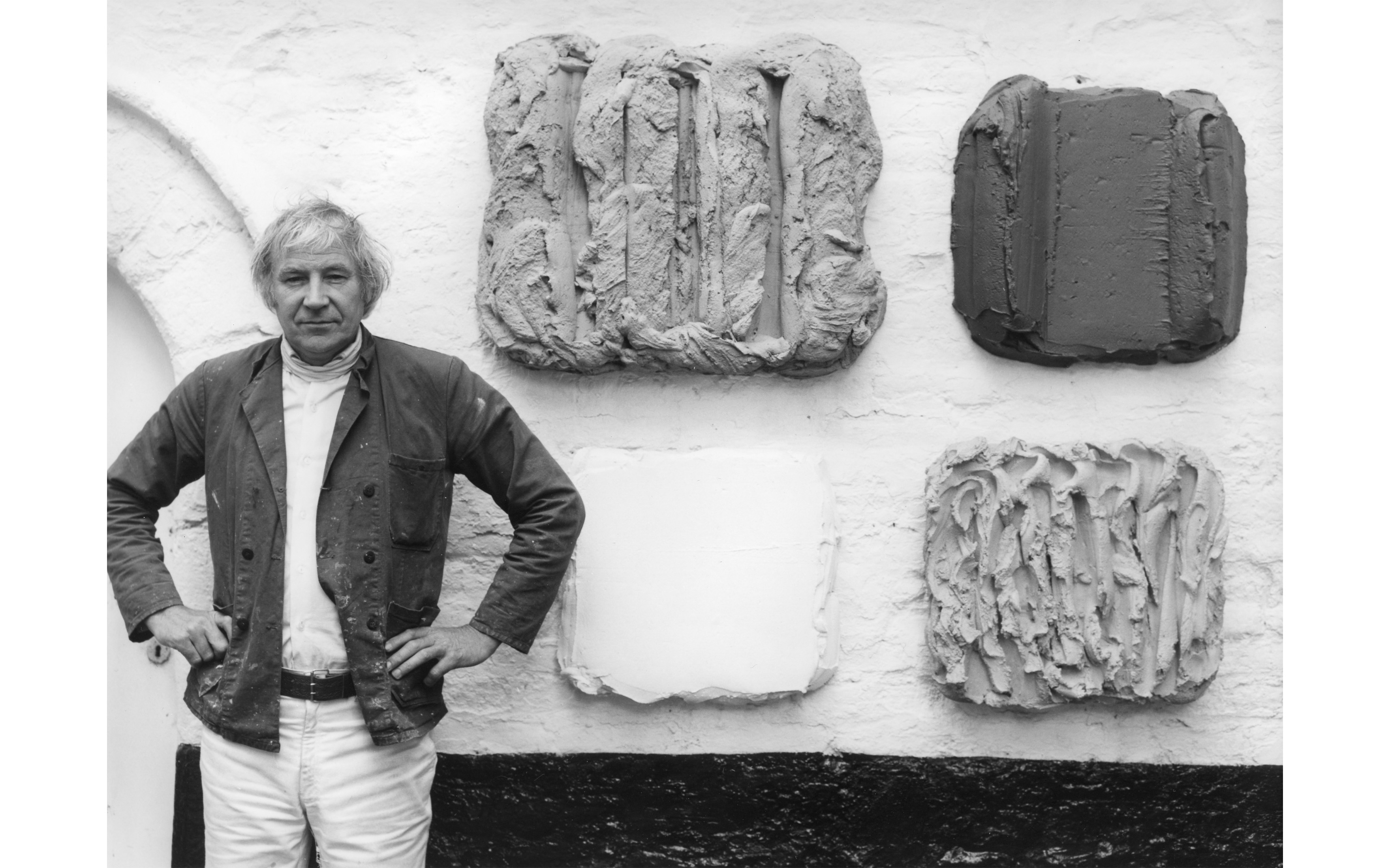 Bram Bogart in Ohain, Belgium, September 1979, photographed by his wife Leni Bogart Vos