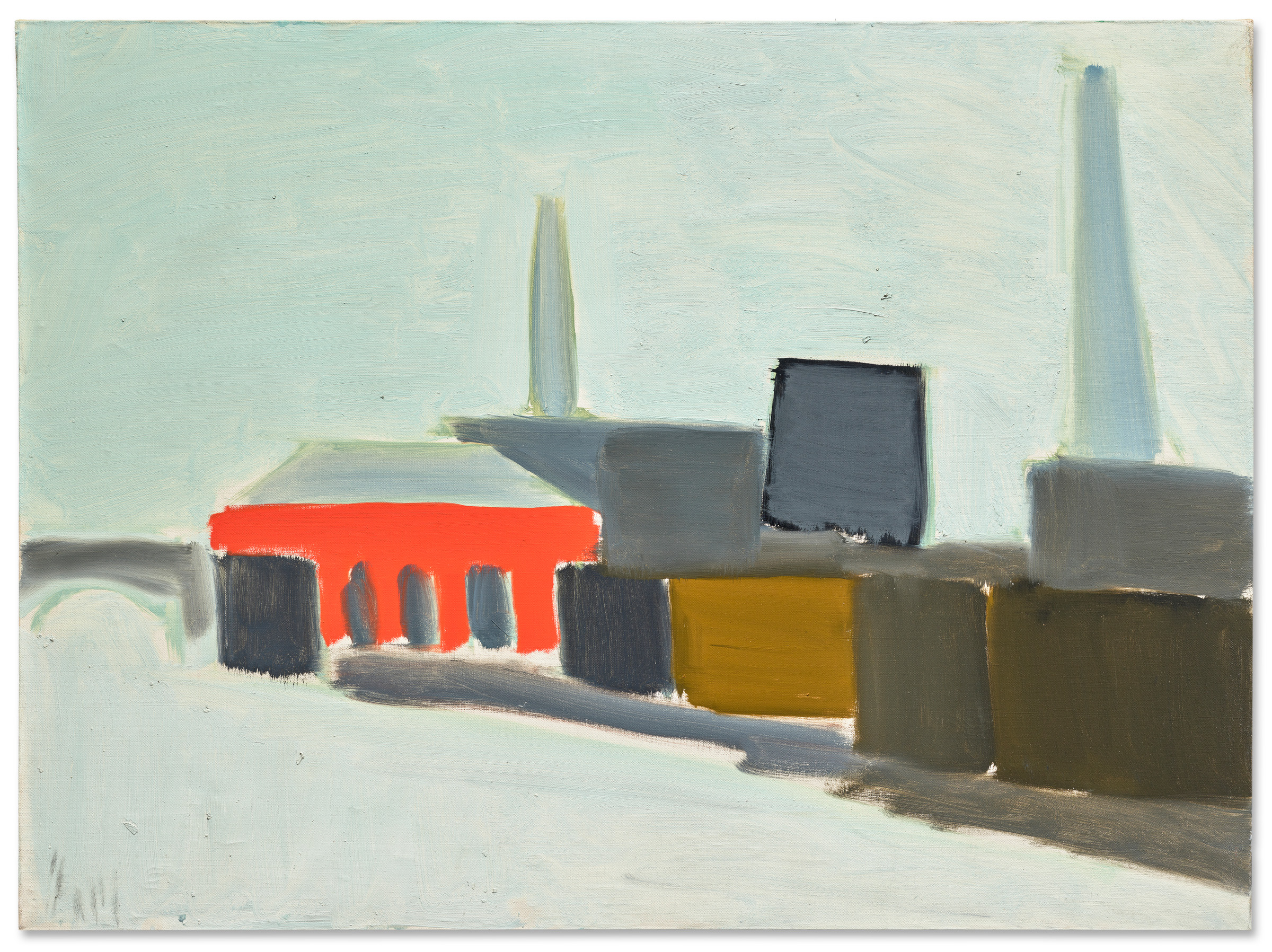 Nicolas de Stael, Quai de Grenelle, 1954, offered in Collection Cremieux, passion privee on 5 June 2024 at Christie's in Paris