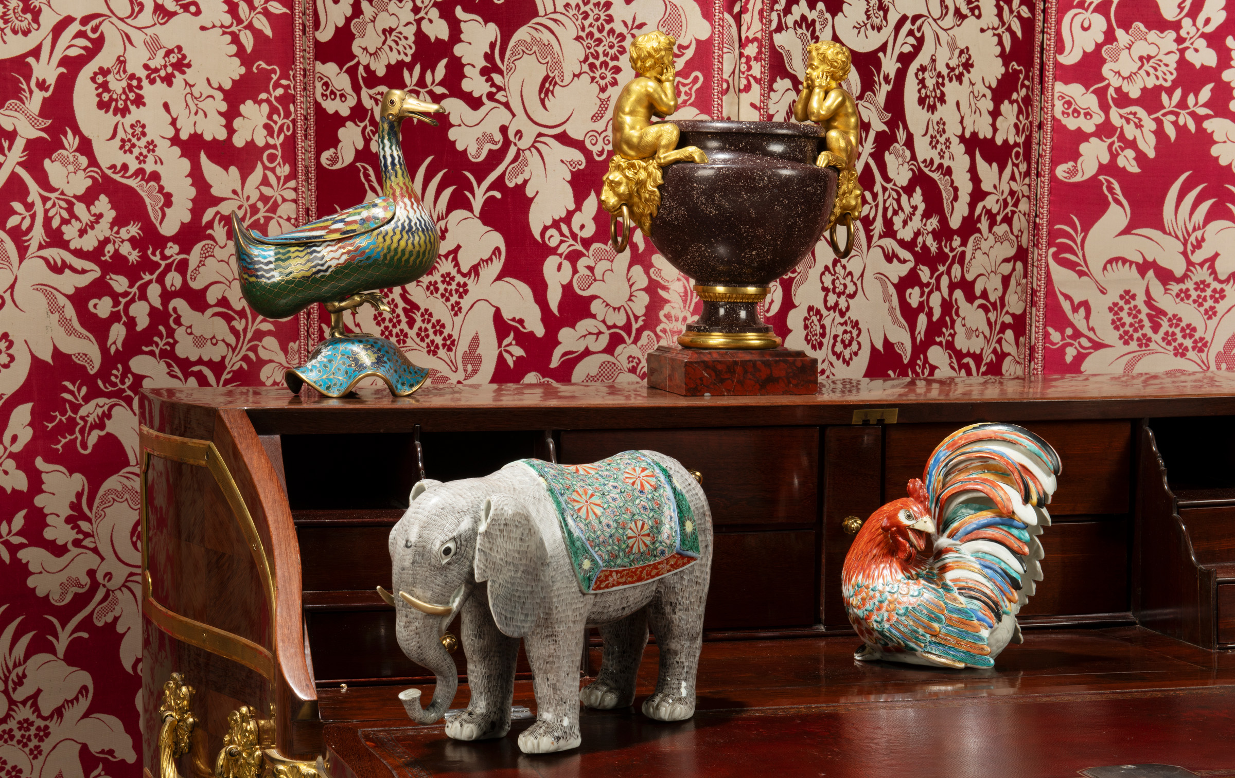 Chinese and Japanese cloisonne and porcelain offered in offered in Three Dealing Dynasties: London, Paris, Geneva on 23 May 2024 at Christie's in London