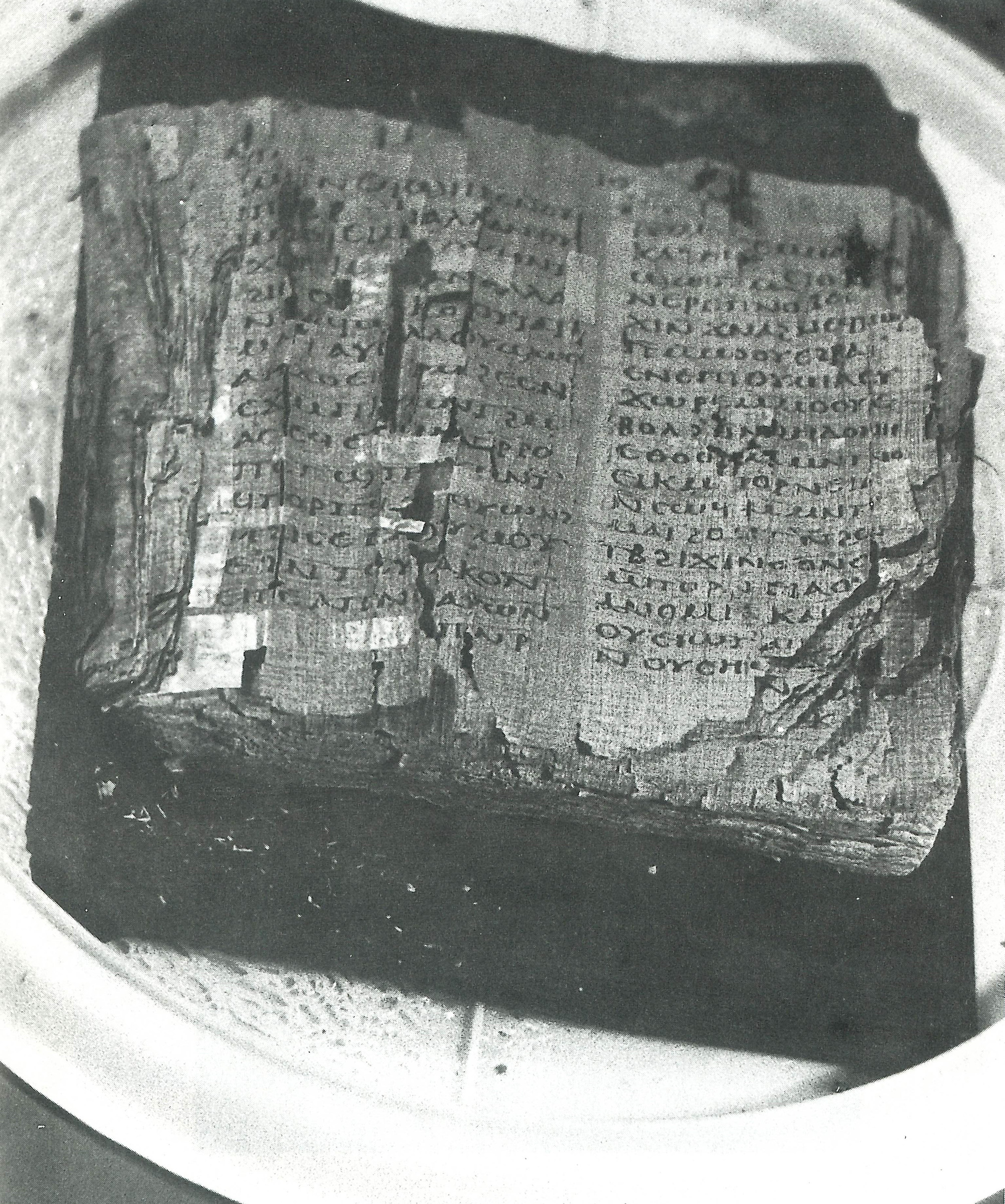 Discovered in an ancient jar intact apart from the outermost leaves, the Codex was purchased in the 1950s by the University of Mississippi