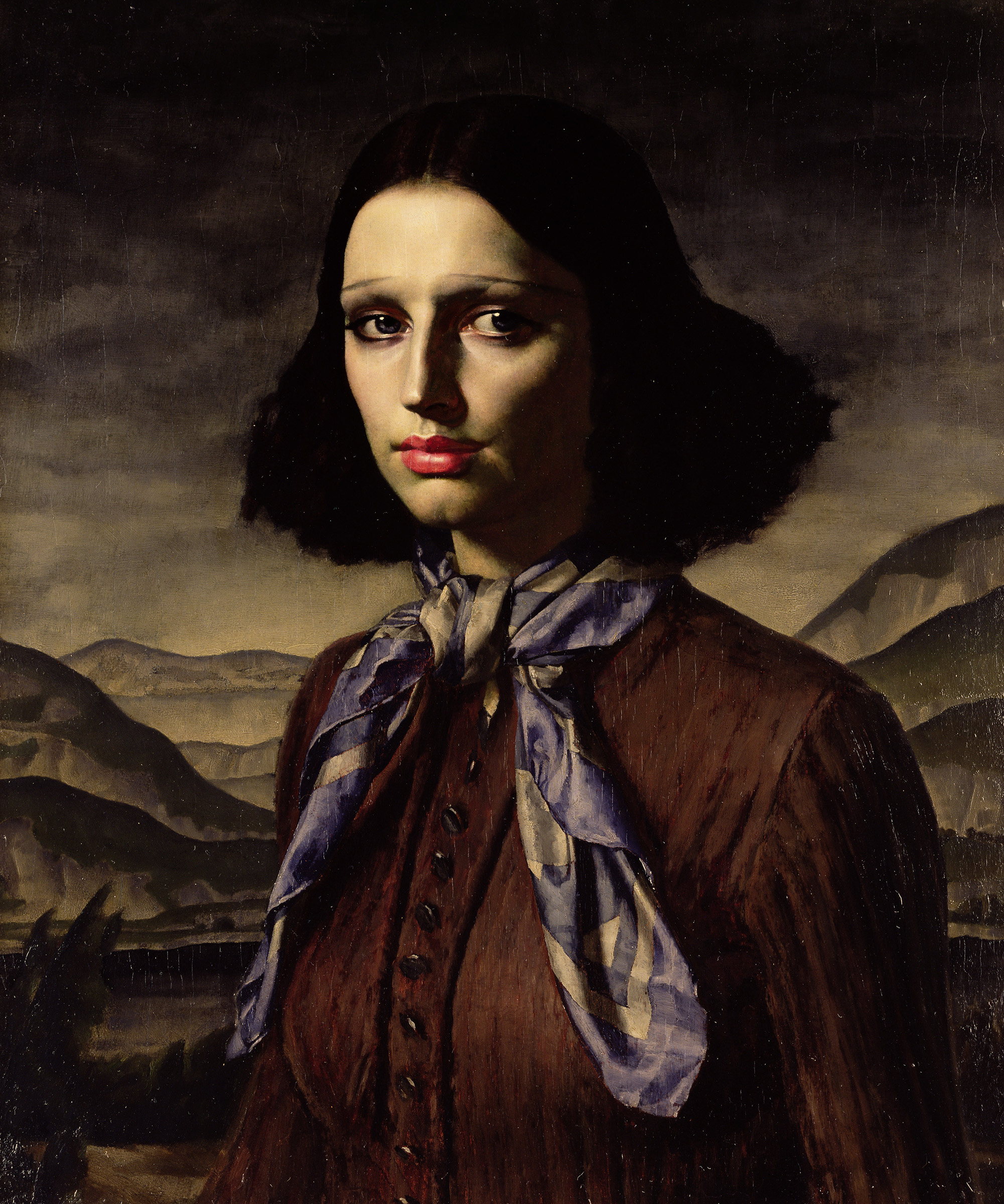 Gerald Leslie Brockhurst, Dorette, 1933, Harris Museum and Art Gallery, Preston, Lancashire