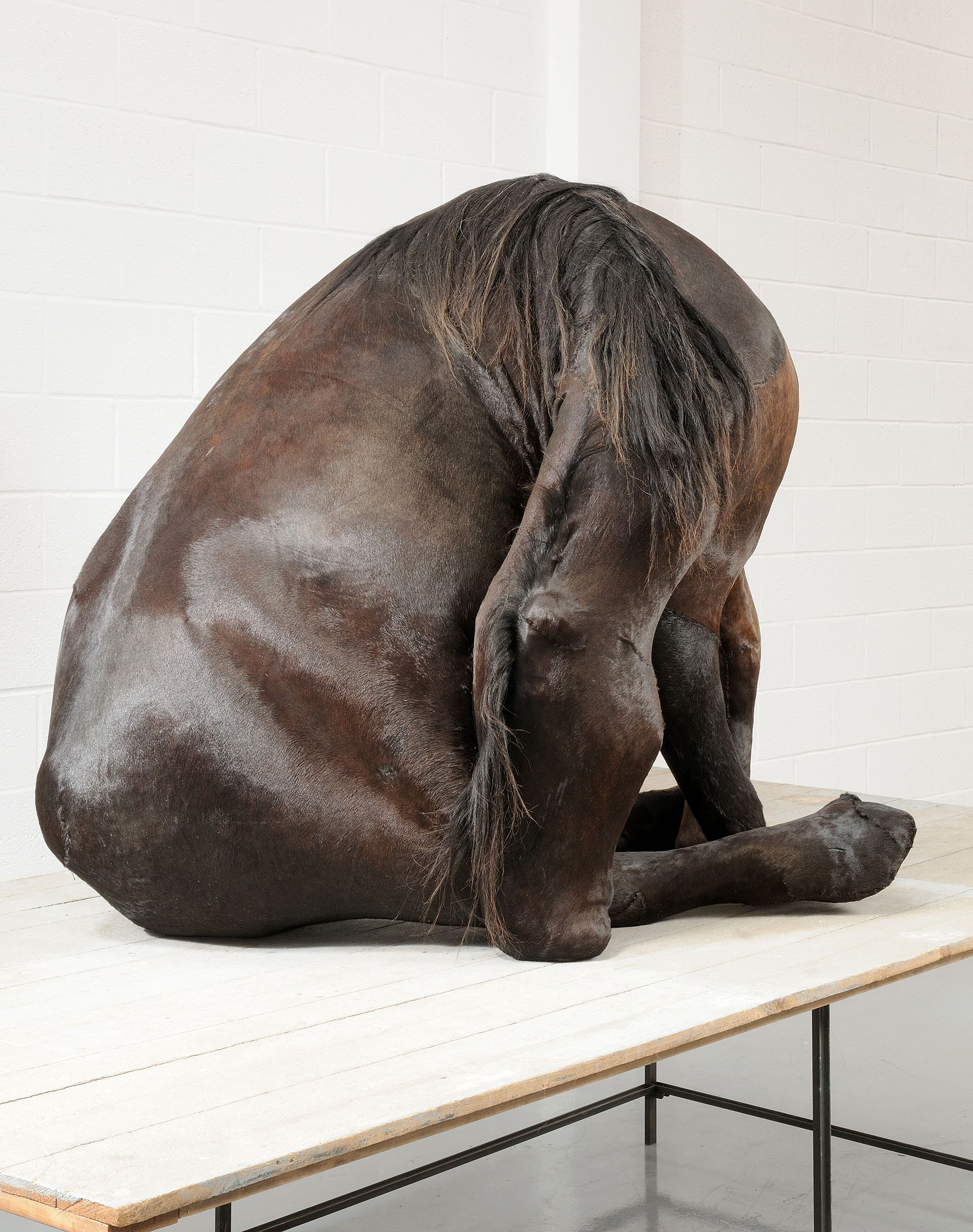 Berlinde De Bruyckere, K36 (The Black Horse), 2003, sold for £325,250 on 14 February 2012 at Christie's in London