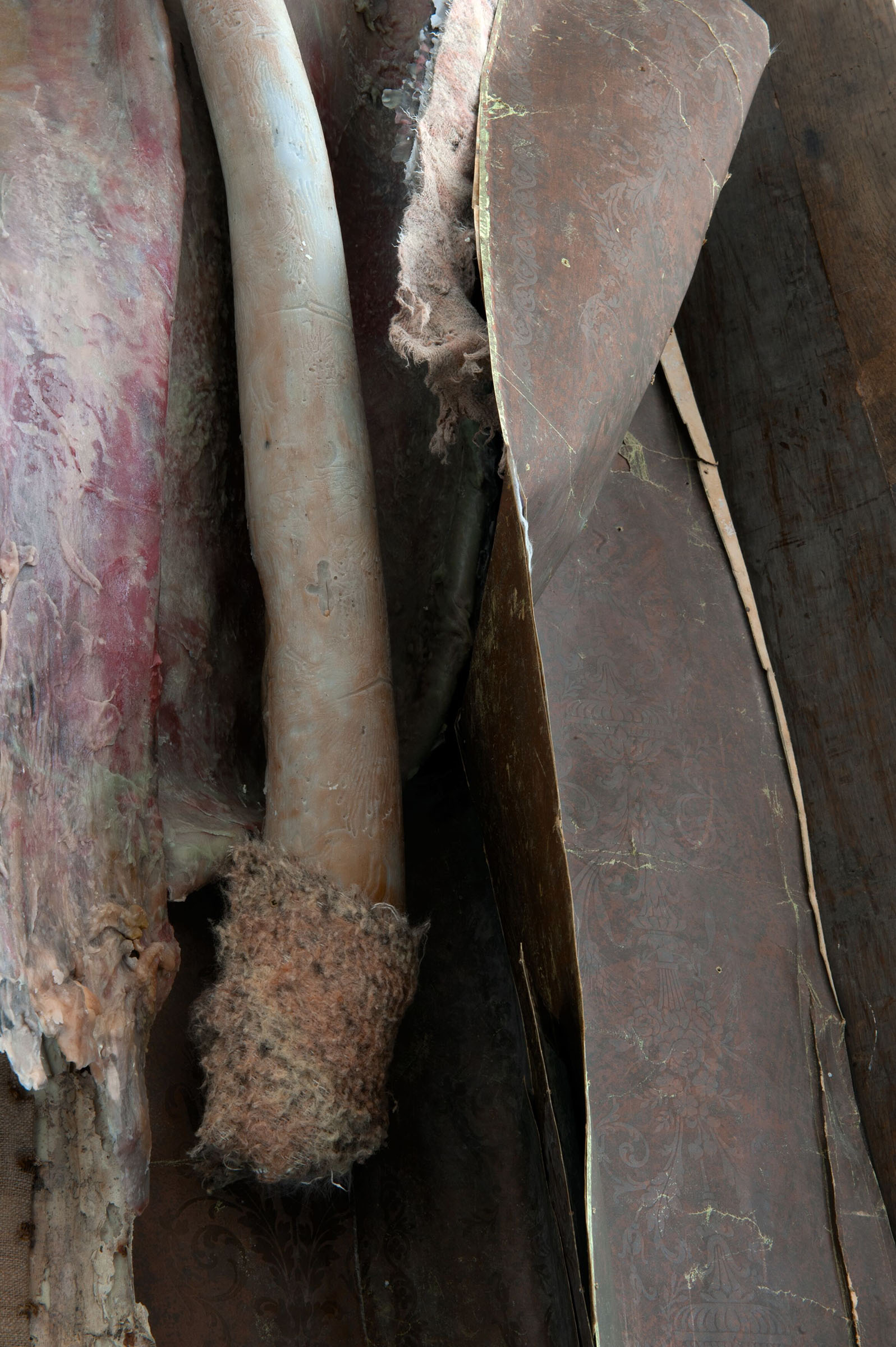 Berlinde De Bruyckere, It Almost Seemed a Lily III, 2017 (detail), offered in Post-War to Present on 27 June 2024 at Christie's in London