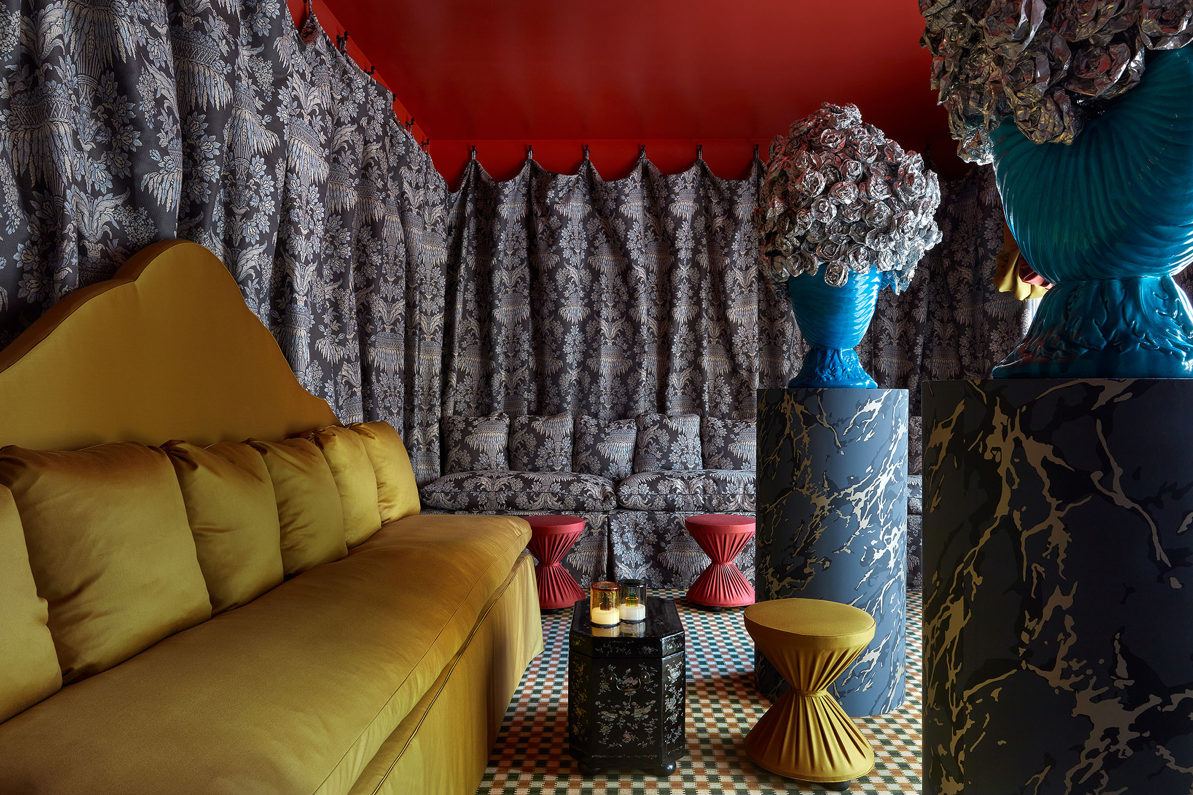Zoffany Entrance Hall by Benedict Foley at WOW!house at the Chelsea Design Centre in London