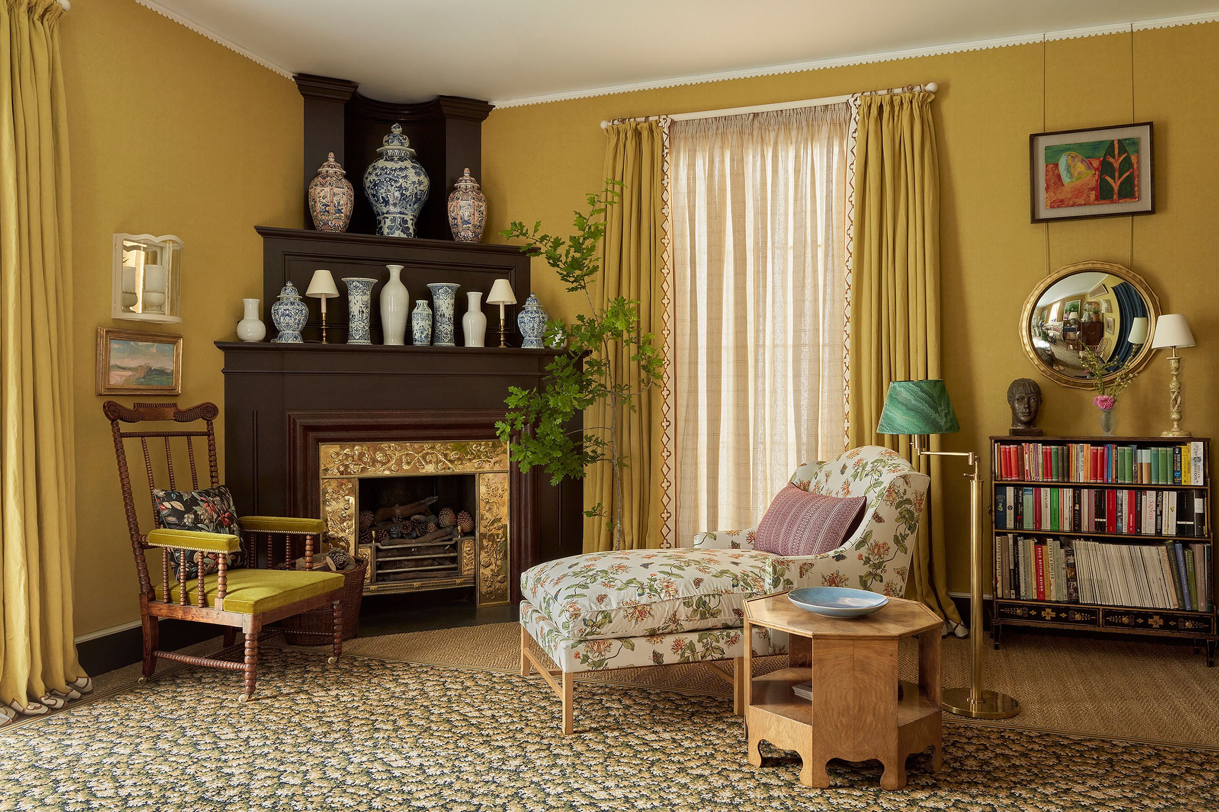 Colefax and Fowler Morning Room by Lucy Hammond Giles at WOW!house at the Chelsea Design Centre in London