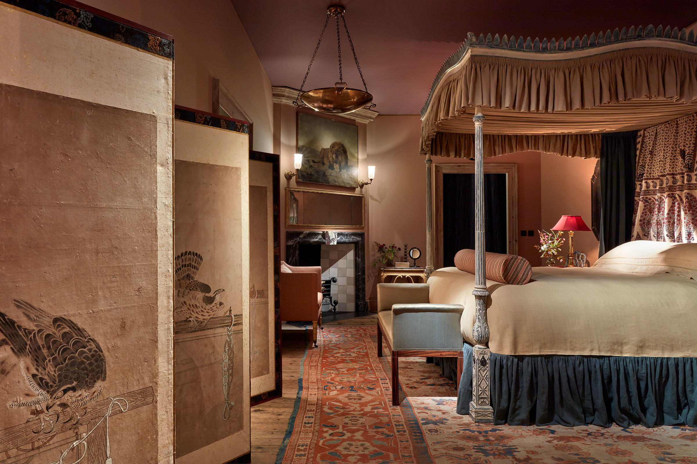 Jamb London Primary Bedroom by Charlotte Fremantle and Will Fisher at WOW!house at the Chelsea Design Centre in London