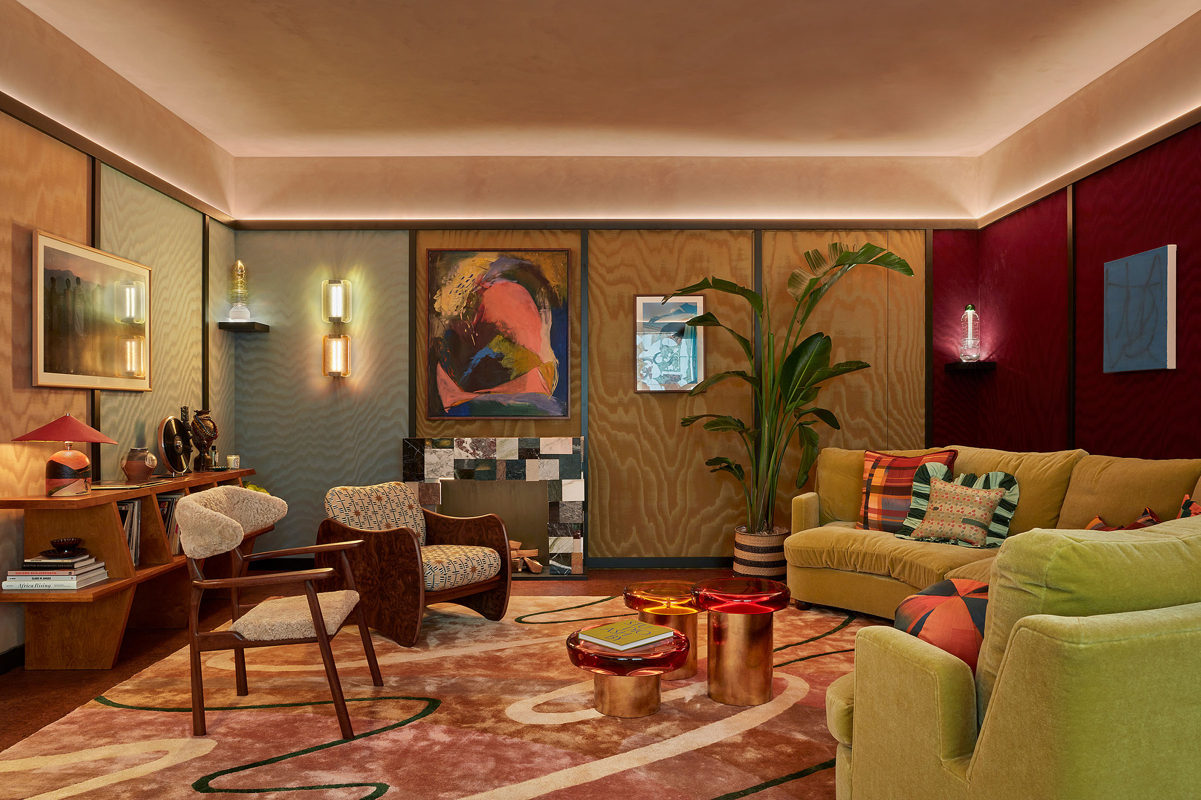 Sitting Room by Sophie Ashby for United in Design at WOW!house at the Chelsea Design Centre in London