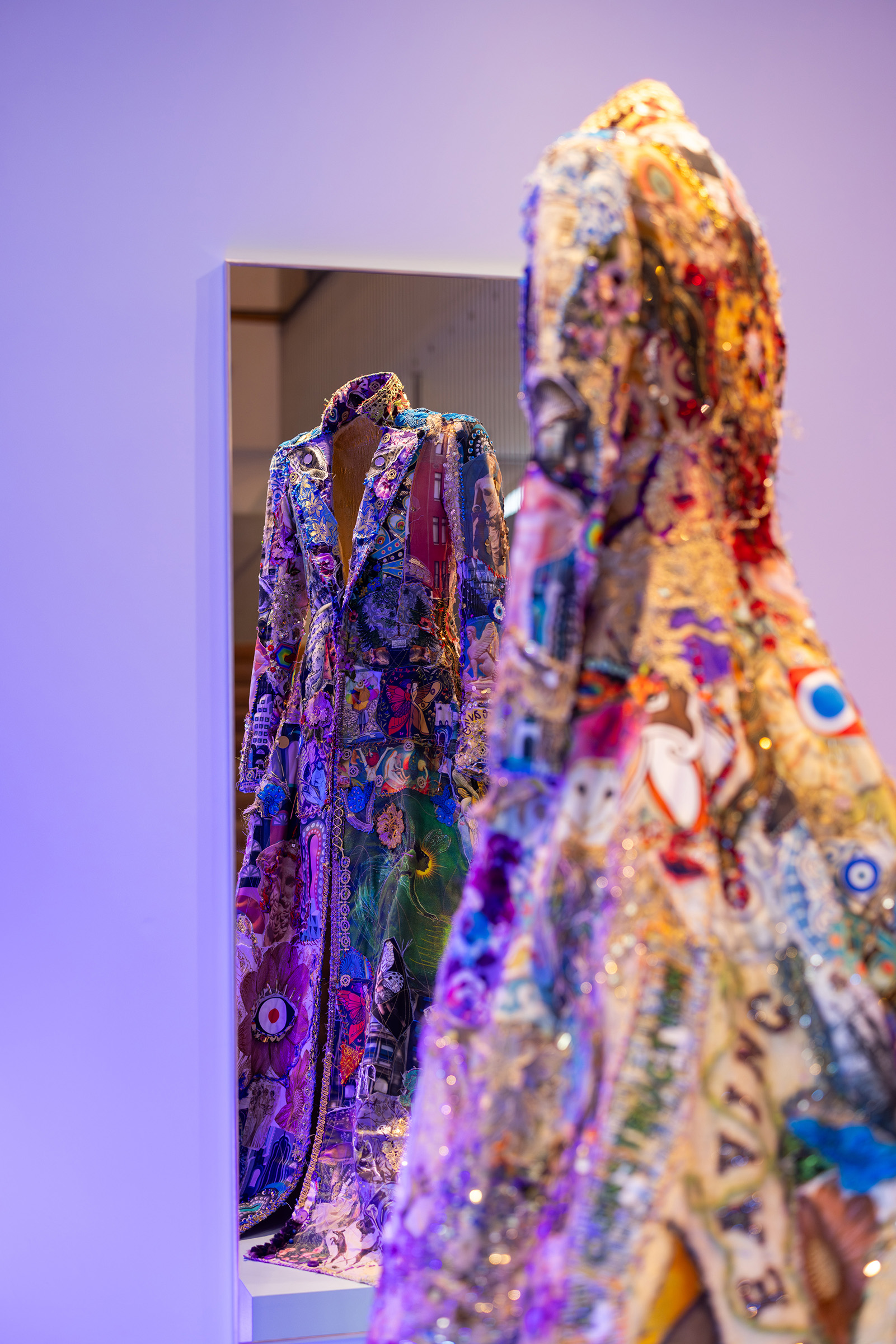 Installation view of Identity Is... at the Museum of Arts and Design, New York. Photo by Jenna Bascom; courtesy of the Museum of Arts and Design