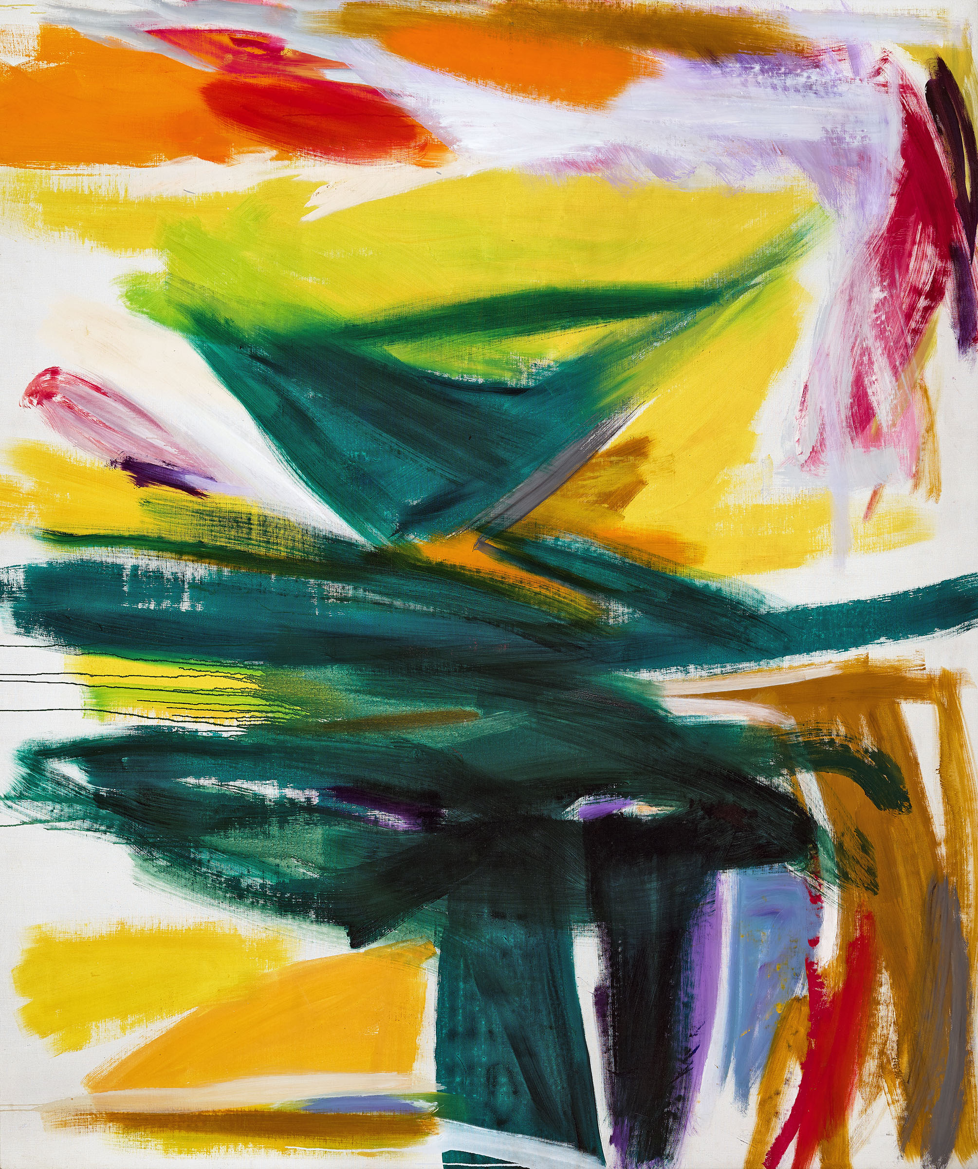 Elaine de Kooning, Abstraction No. 3, 1959