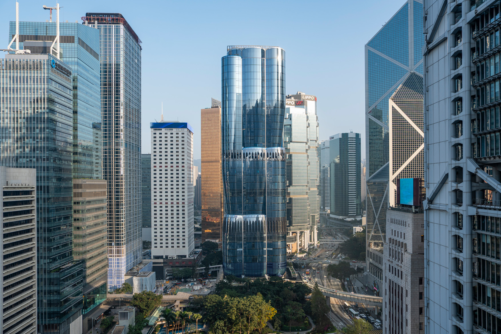 The Henderson on Murray Road in Central, Hong Kong, designed by Zaha Hadid Architects. It will soon be the new headquarters of Christie's Asia Pacific