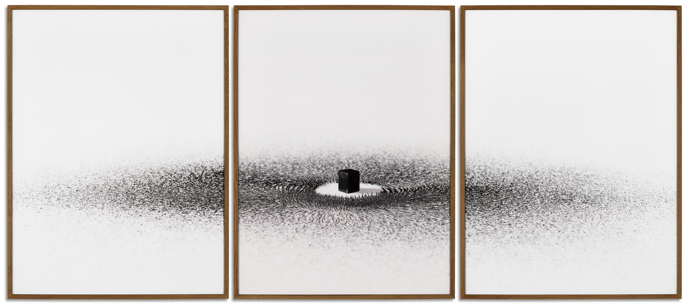 Ahmed Mater, Magnetism (Triptych), 2021