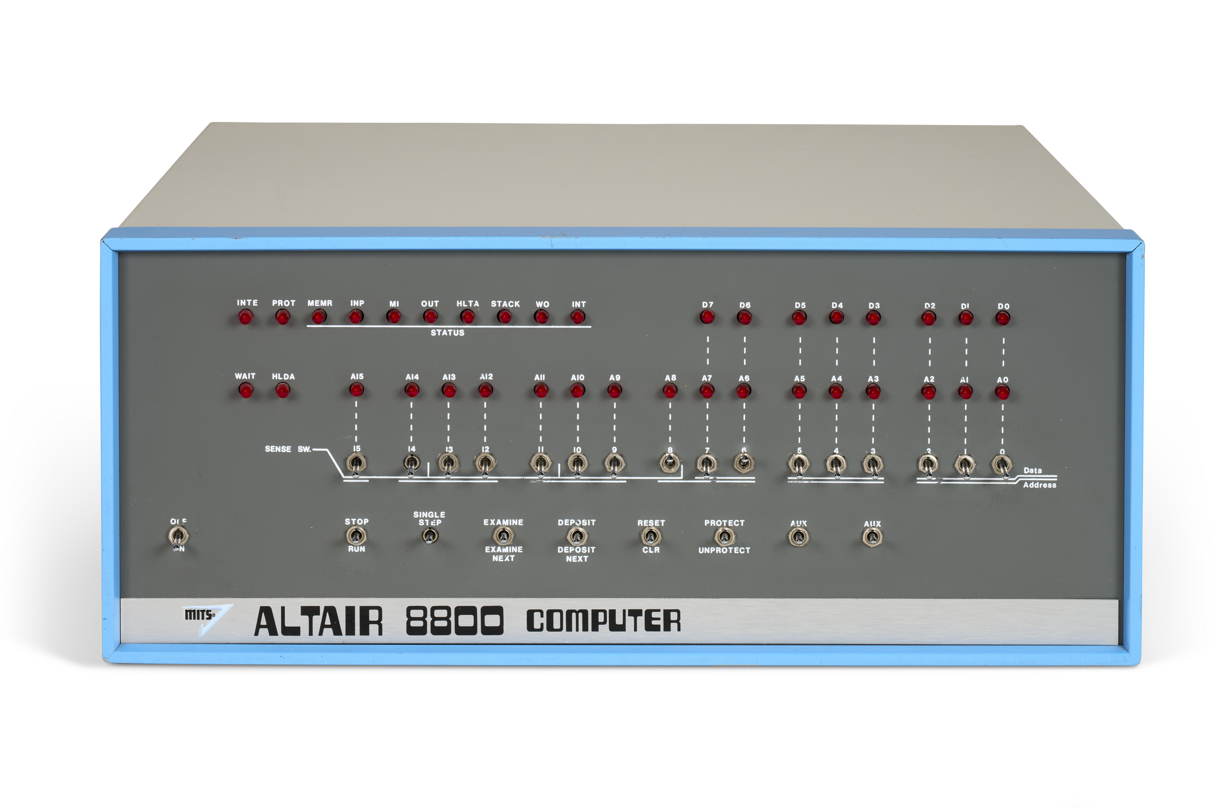 A MITS Altair 8800B Microcomputer, MITS INC., 1976. Estimate: $3,000-5,000. 