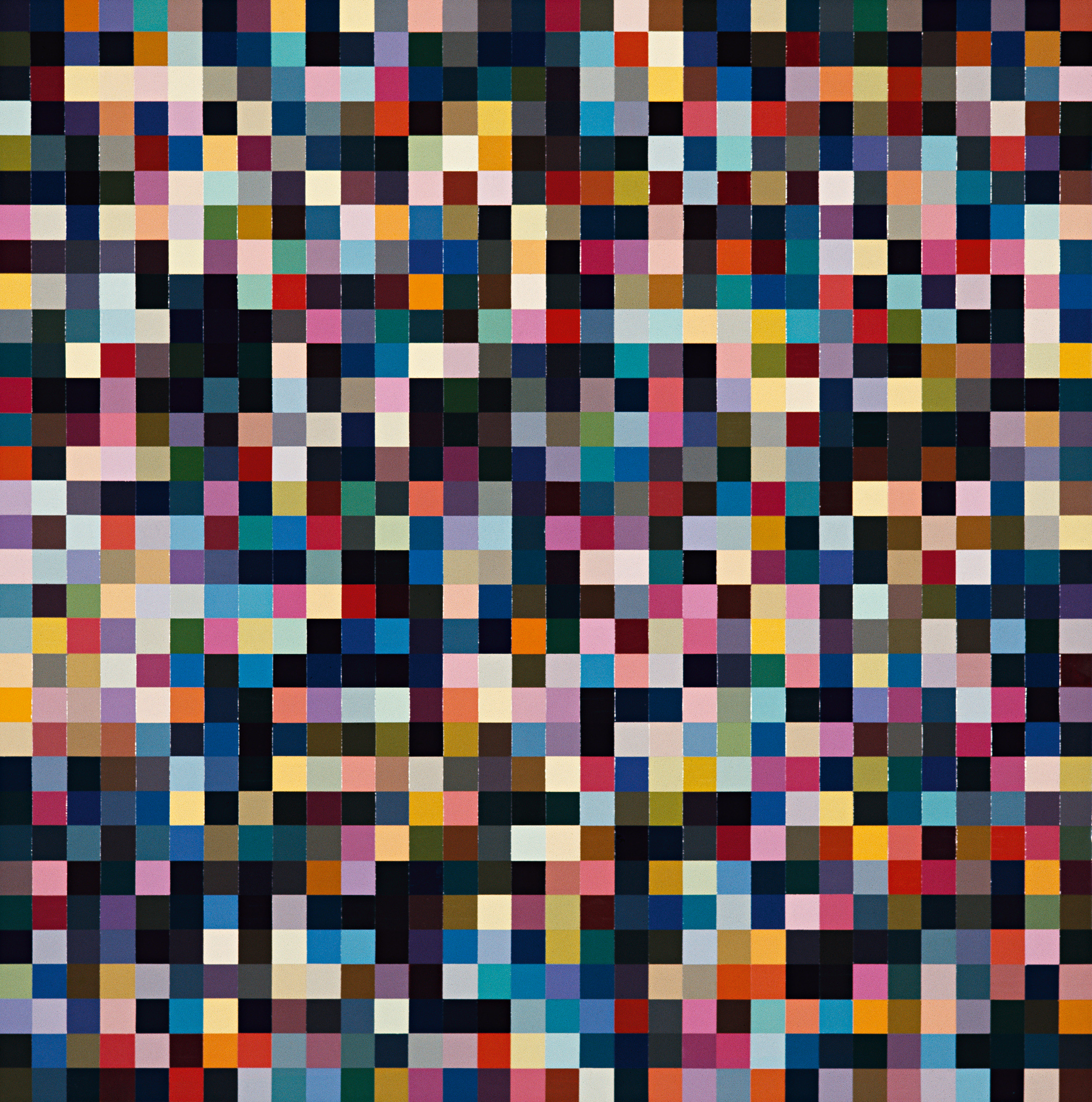 Gerhard Richter, 1024 Farben (1024 Colours), 1974, on show in Gerhard Richter: Hidden Gems. Works from Rhenish Private Collections