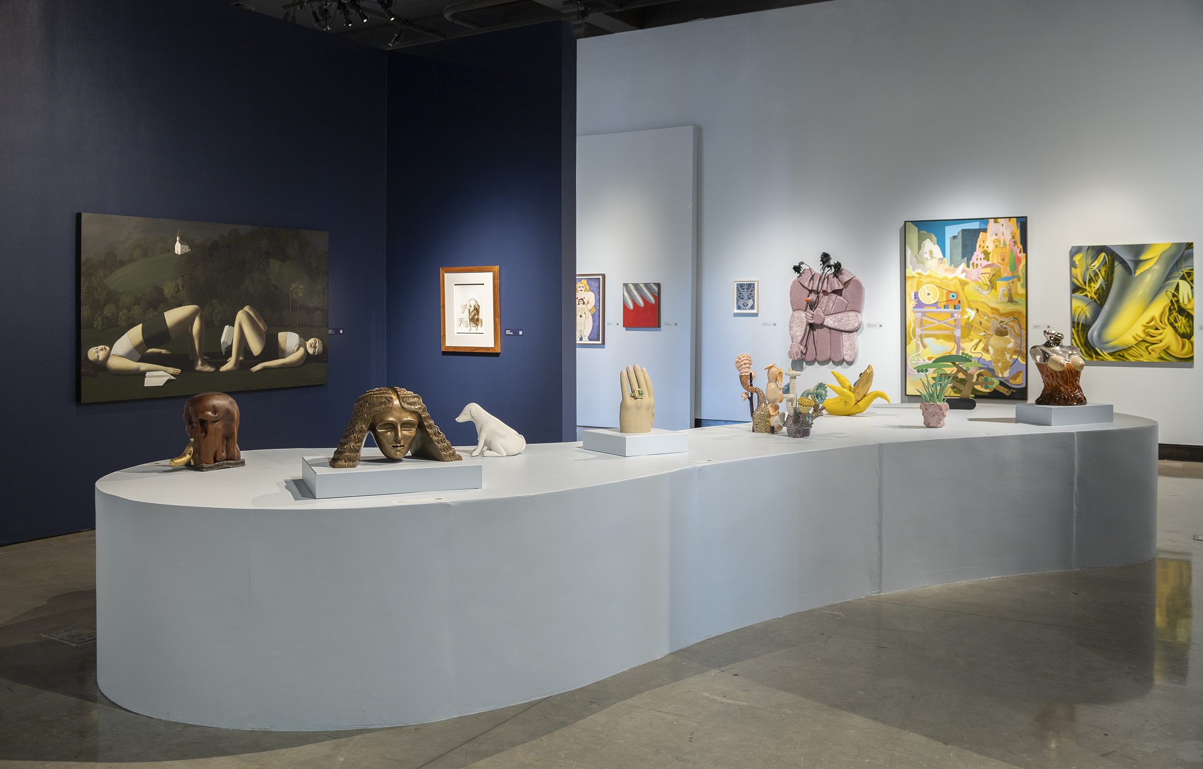 Installation view of FULL DISCLOSURE at Plains Art Museum, Fargo, North Dakota, 2024