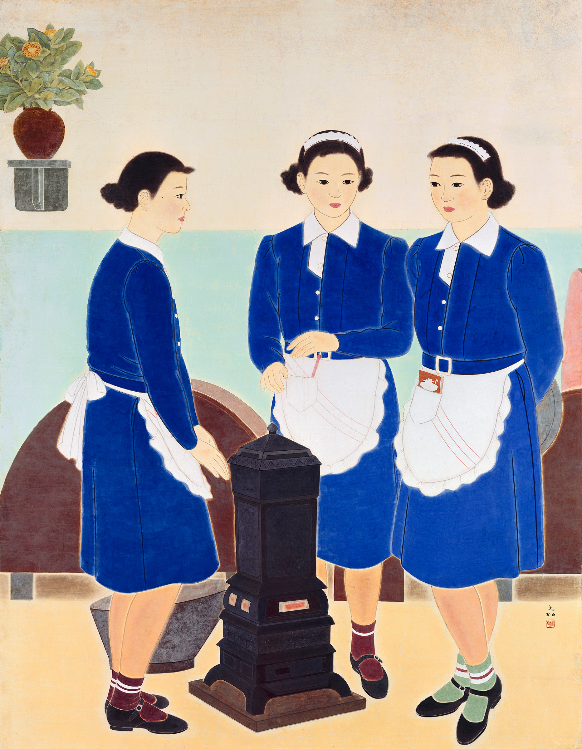 Lin Chih-Chu, Recess, 1939