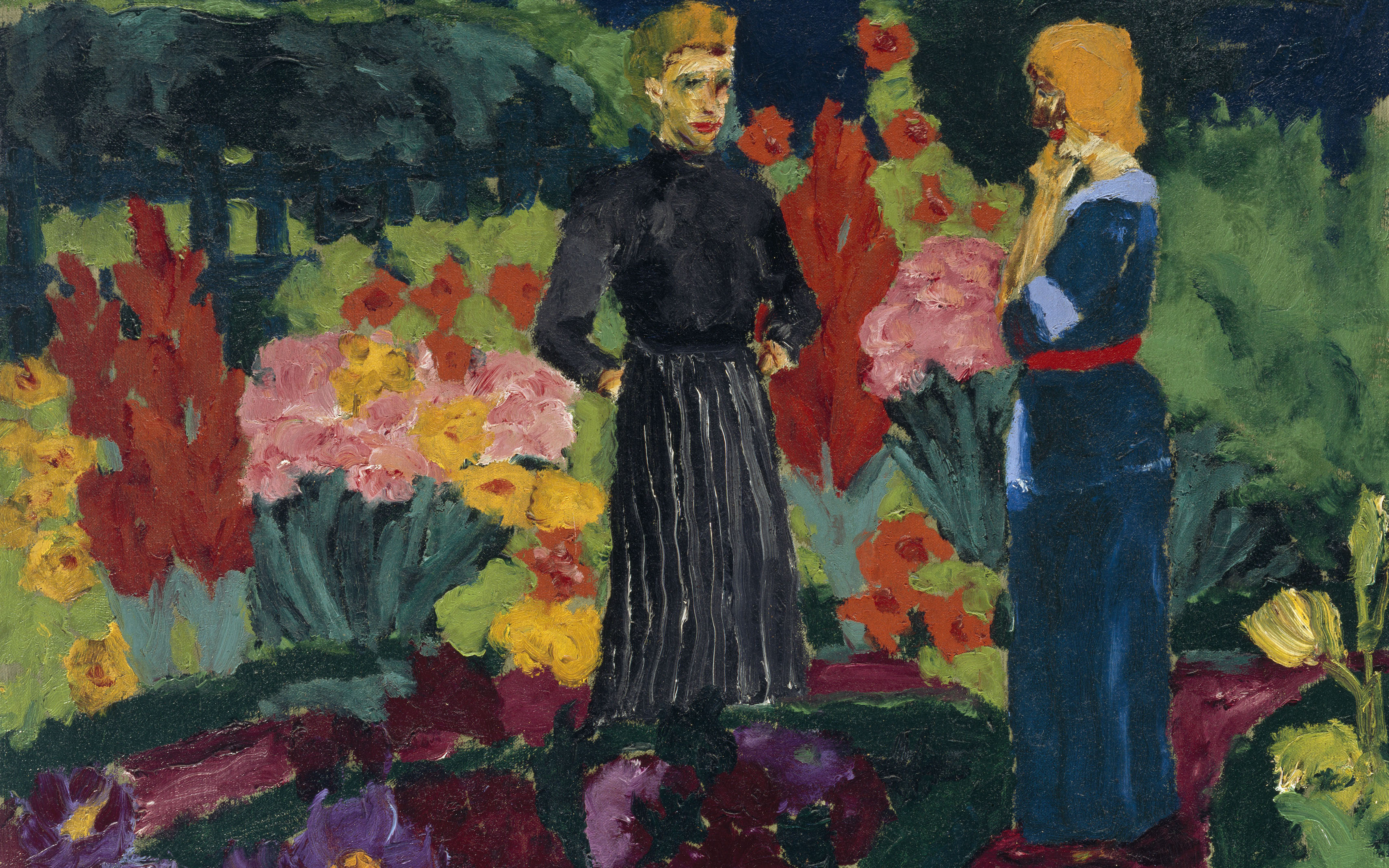 Emil Nolde, Women in the Garden, 1915