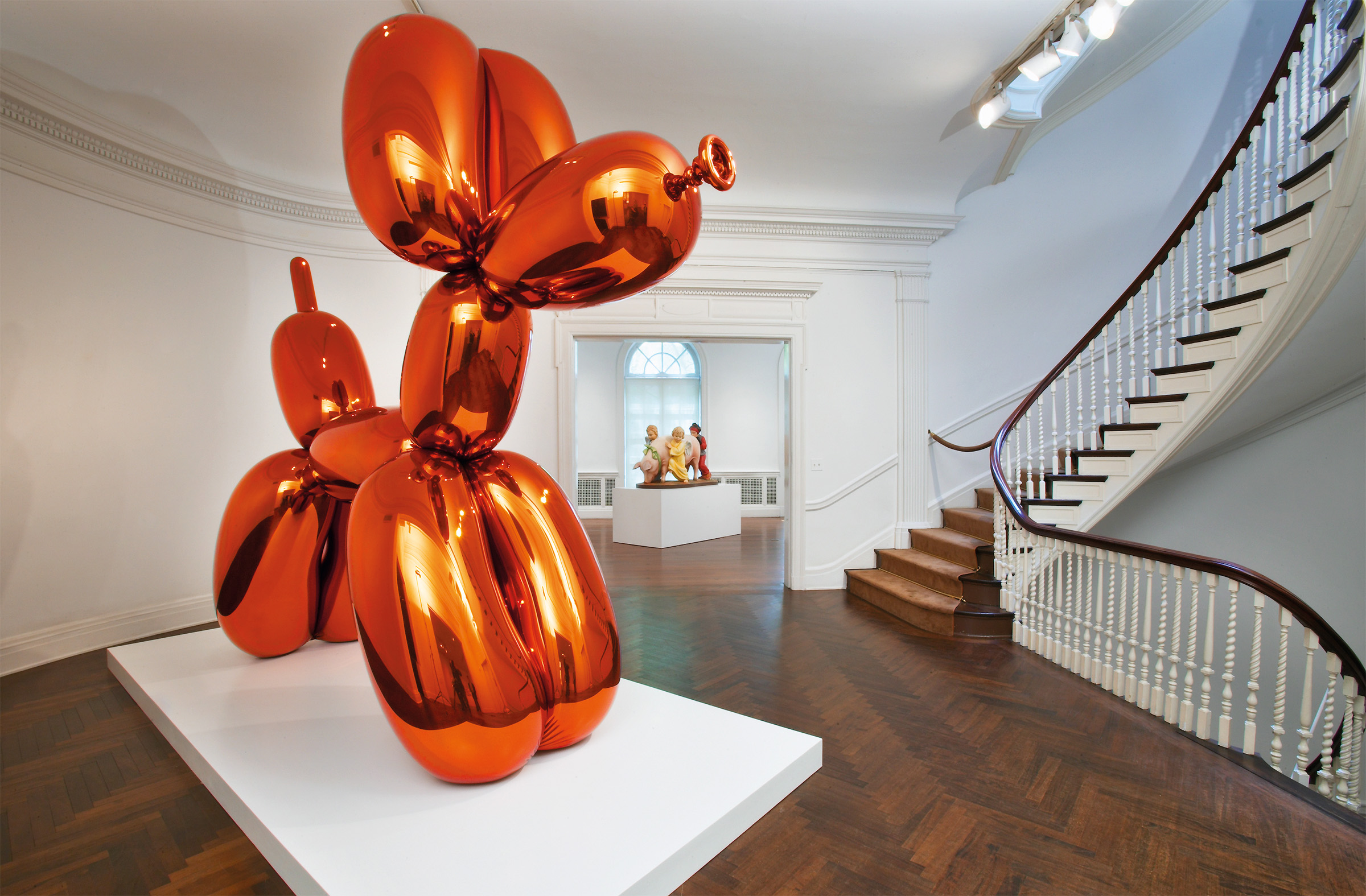 Jeff Koons, Balloon Dog (Orange), 1994-2000, sold for $58,405,000 on 12 November 2013 at Christie's in New York