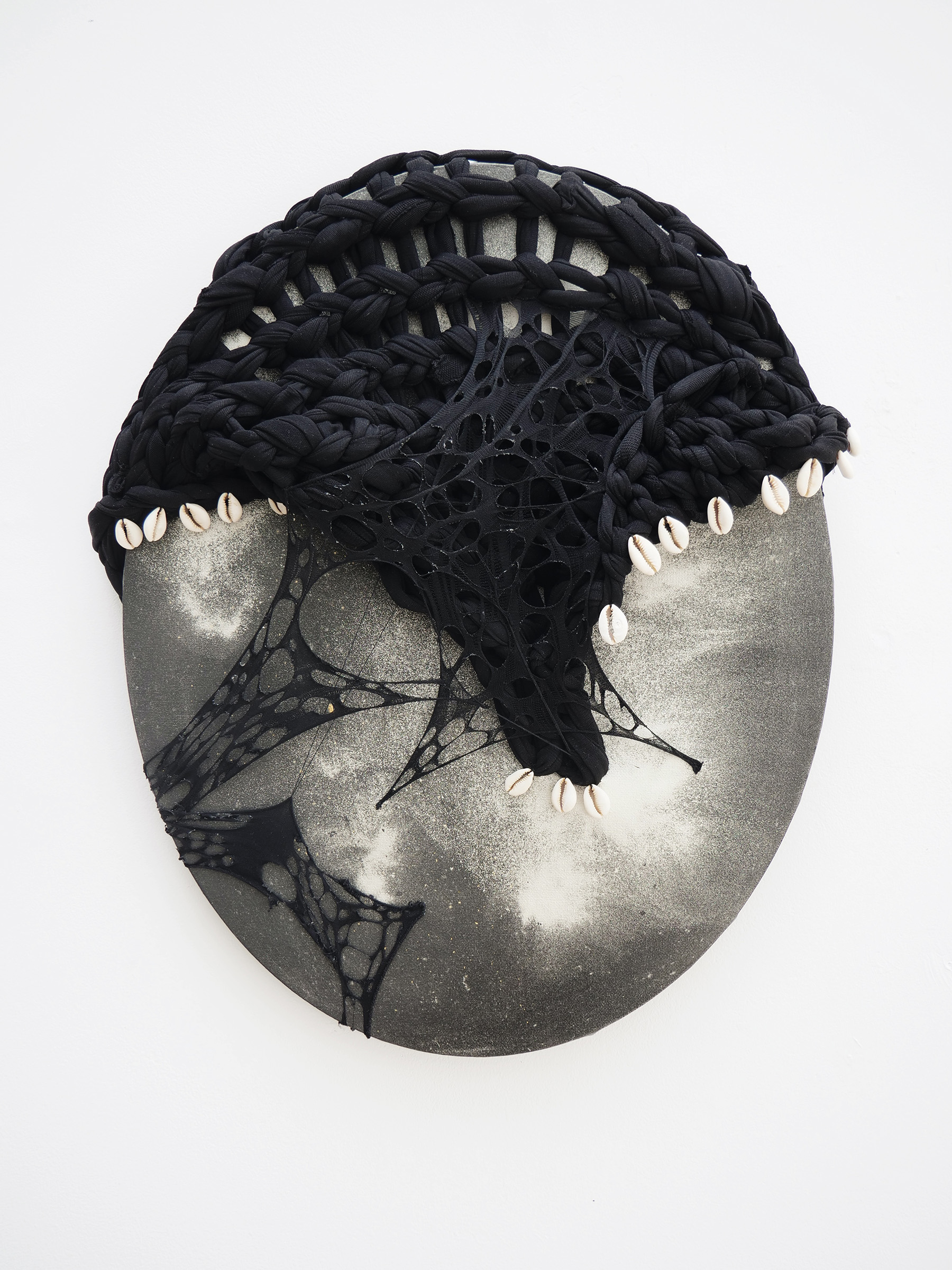 Enam Gbewonyo, Luminous Black Matter I, 2024