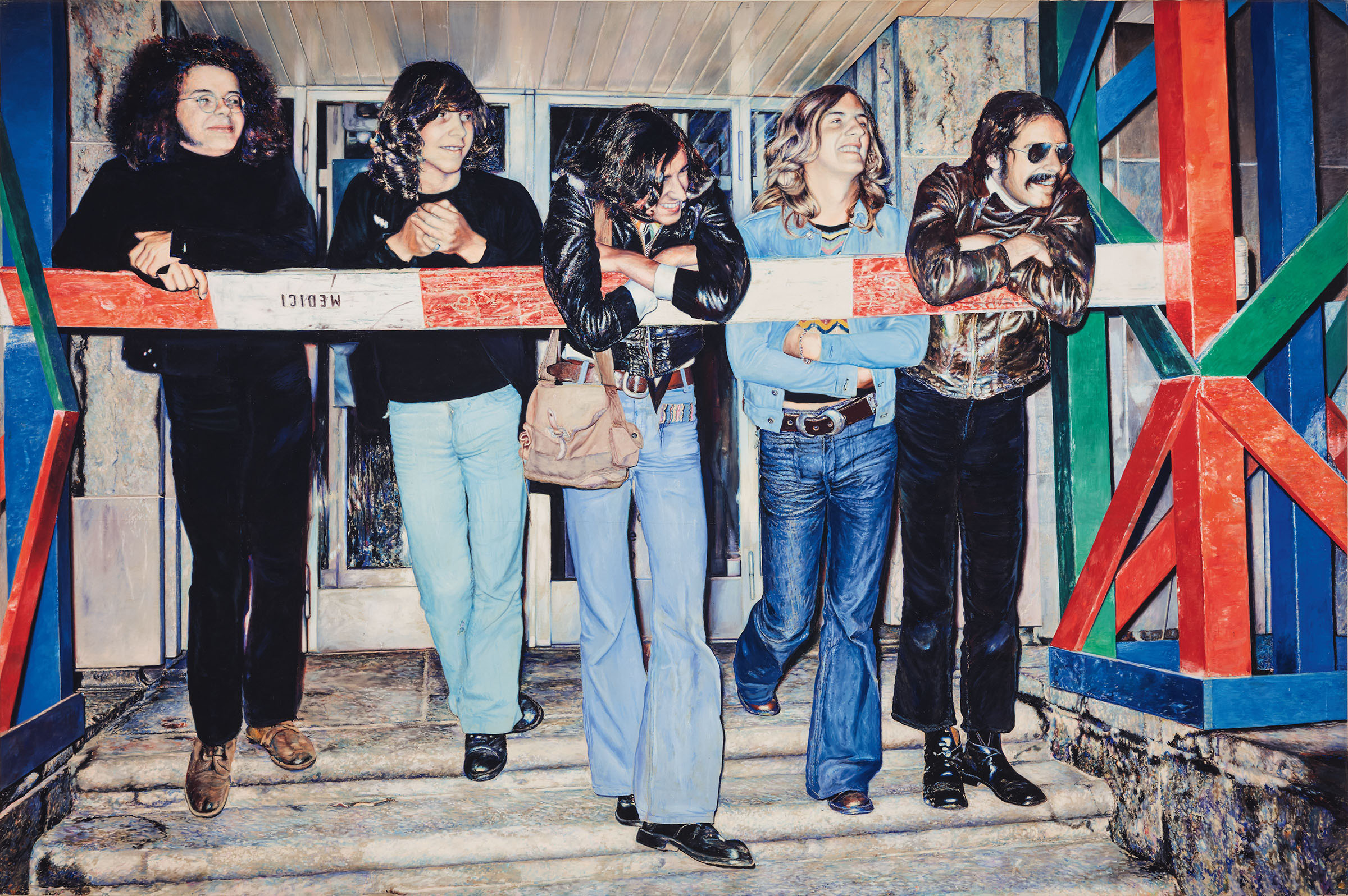 Franz Gertsch, Medici, 1971-72, Ludwig Forum Aachen