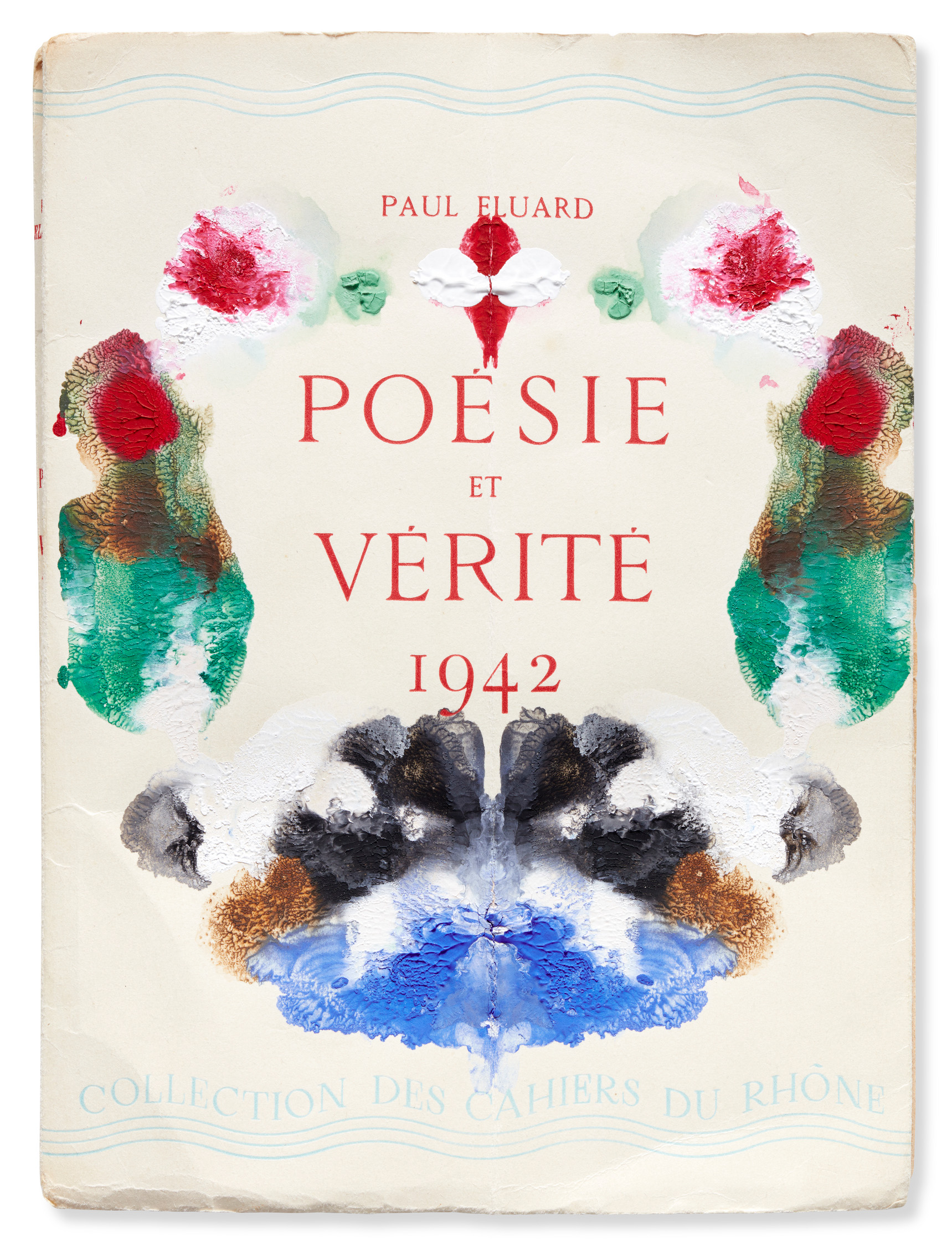 Paul Eluard, Poesie et Verite 1942, on show in Images du Labyrinthe. L'Atelier surrealiste - Carte blanche a Audrey Guttman at Christie's in Paris until 21 October 2024