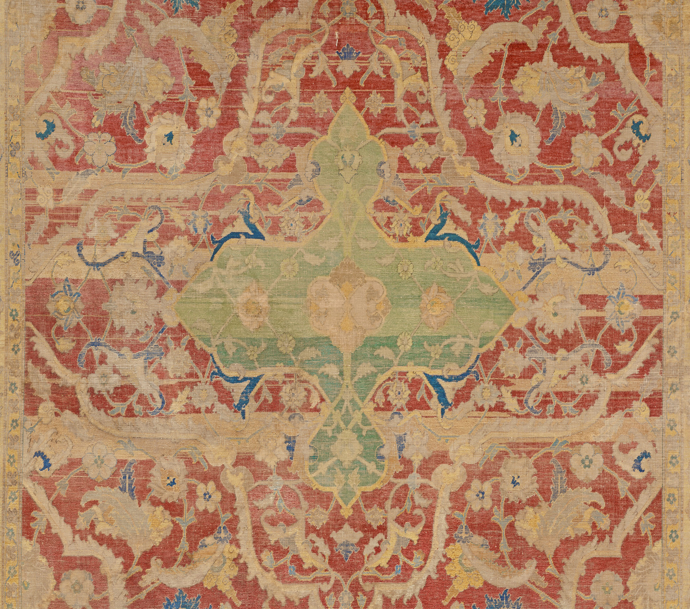 An impressive silk Safavid Polonaise carpet, probably Isfahan, central Persia, early 17th century, offered in Art of the Islamic and Indian Worlds including Rugs and Carpets on 24 October 2024 at Christie's in London