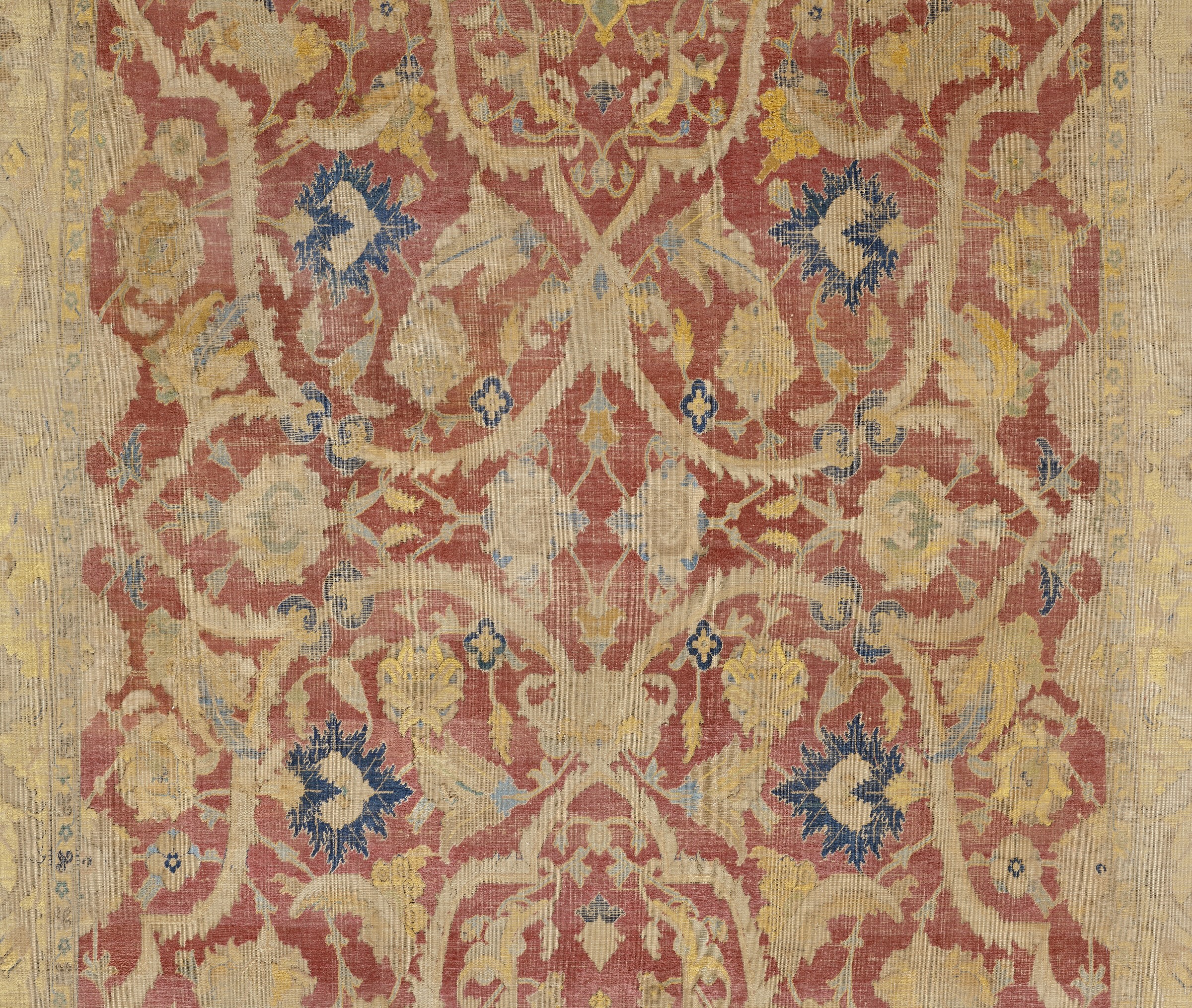 An impressive silk Safavid Polonaise carpet, probably Isfahan, central Persia, early 17th century, offered in Art of the Islamic and Indian Worlds including Rugs and Carpets on 24 October 2024 at Christie's in London