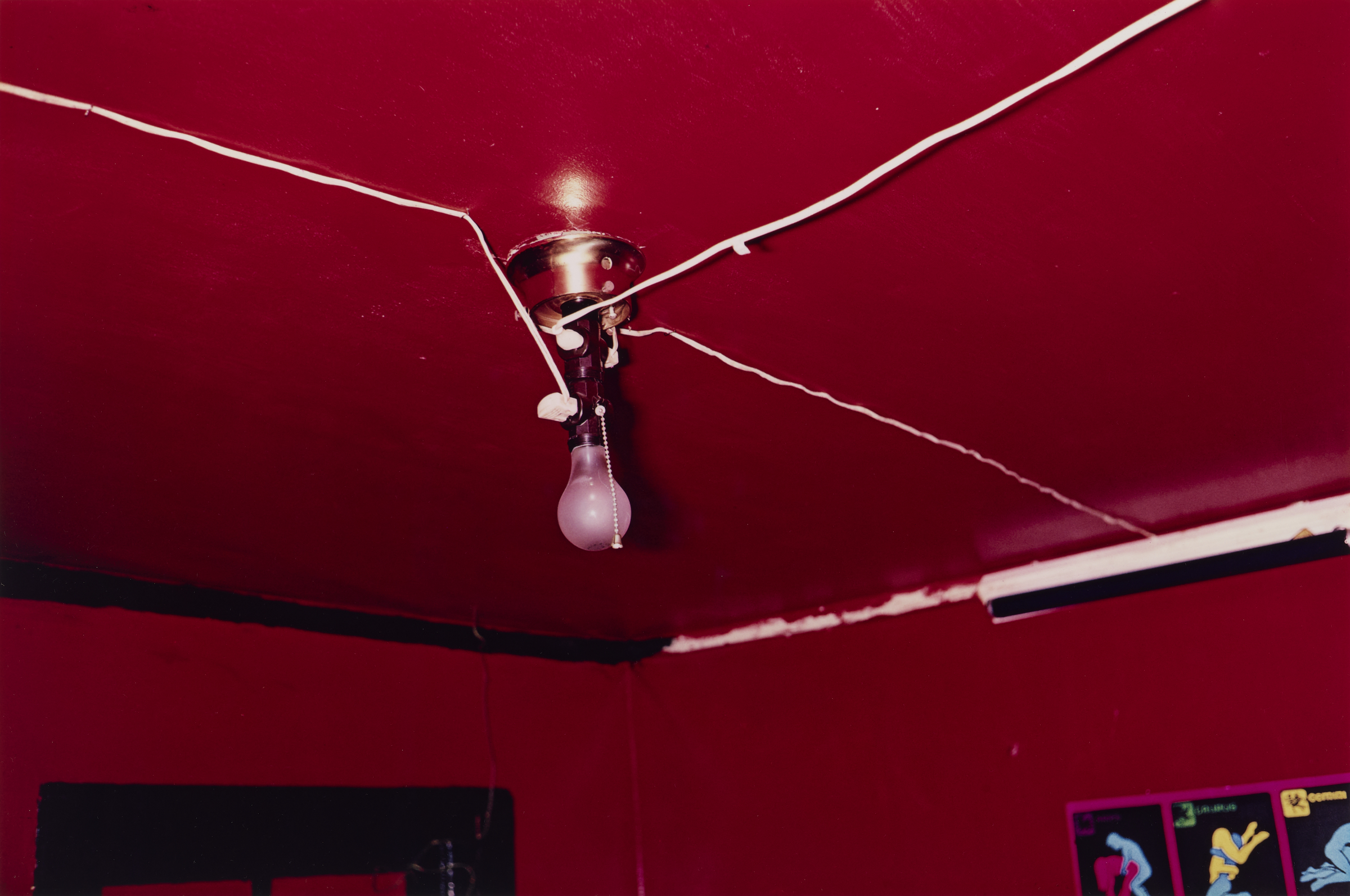 William Eggleston (b. 1939), Greenwood, Mississippi (Red Ceiling)